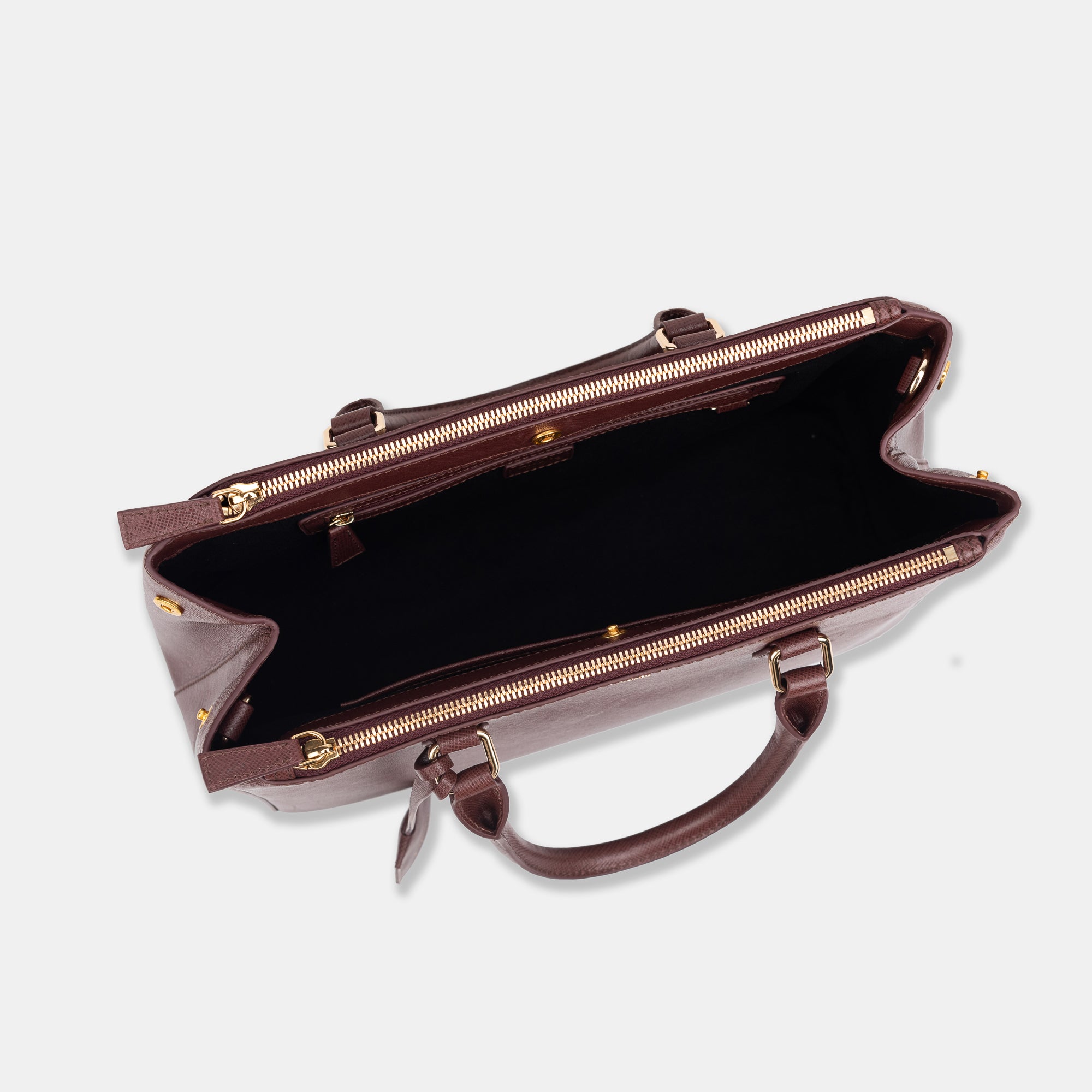 Saffiano Medium Multiway Crossbody#Color_Brown