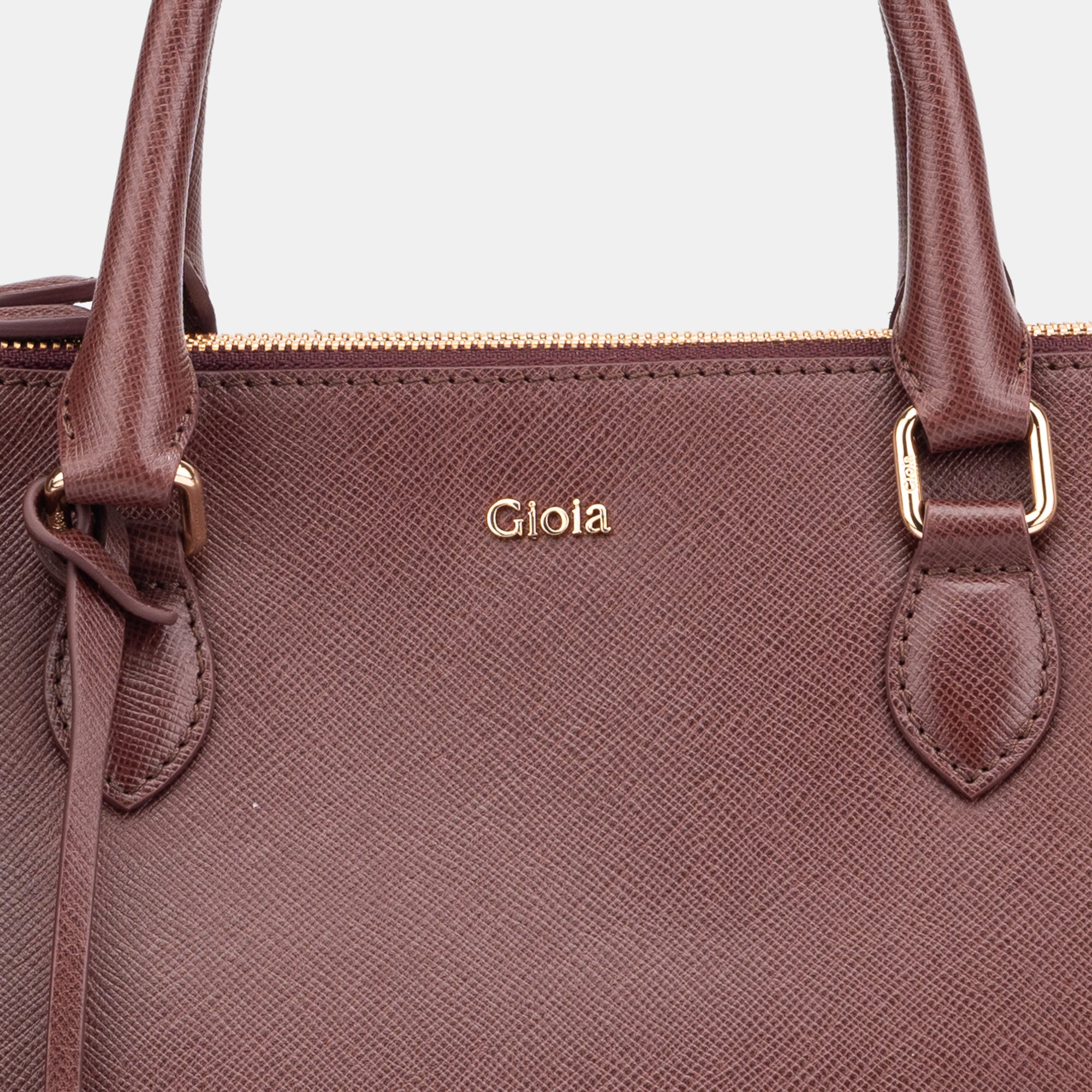 Saffiano Medium Multiway Crossbody#Color_Brown