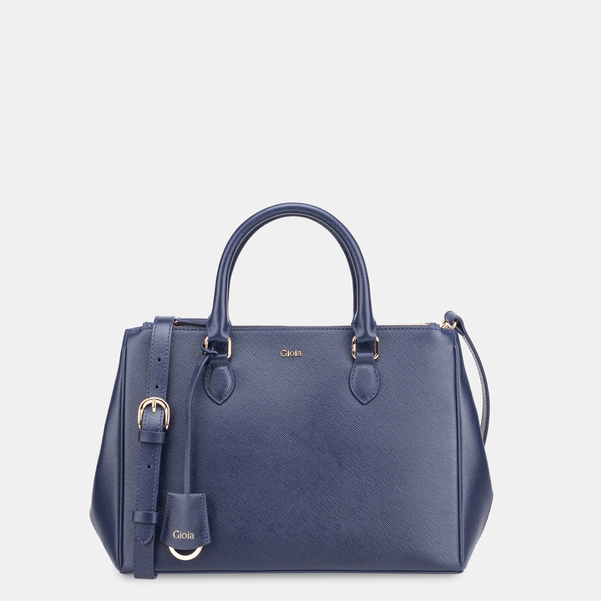 Saffiano Medium Multiway Crossbody#Color_Blue