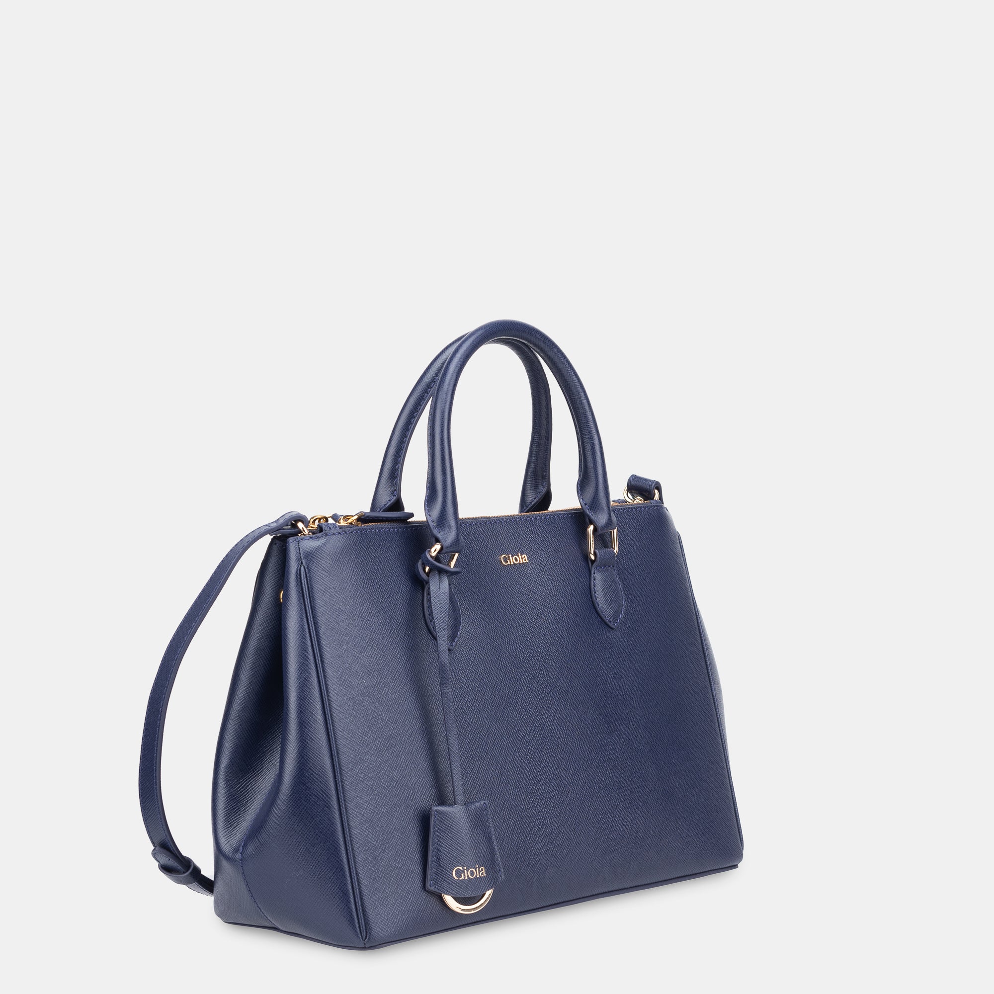 Saffiano Medium Multiway Crossbody#Color_Blue