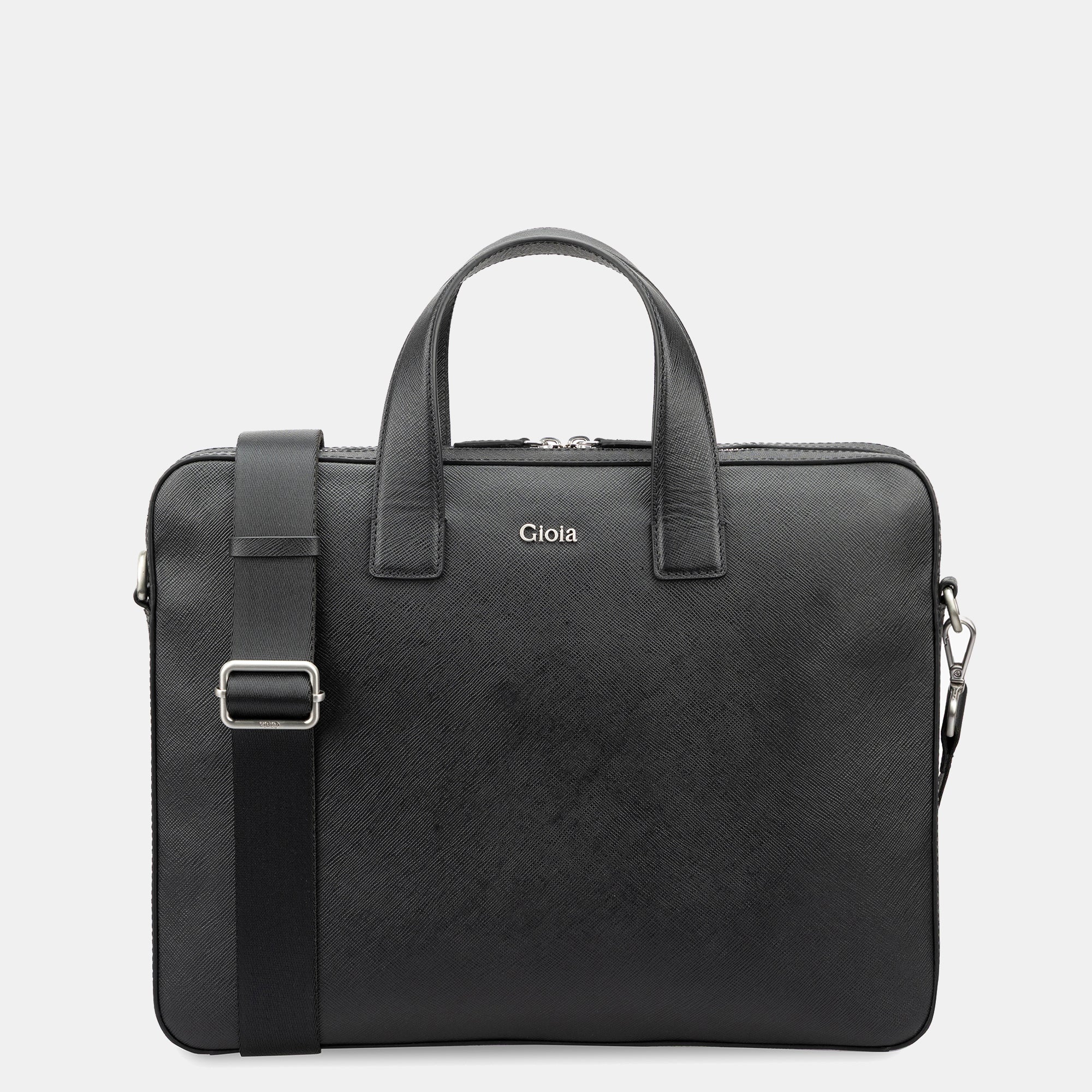 Saffiano Laptop Bag#Color_Black