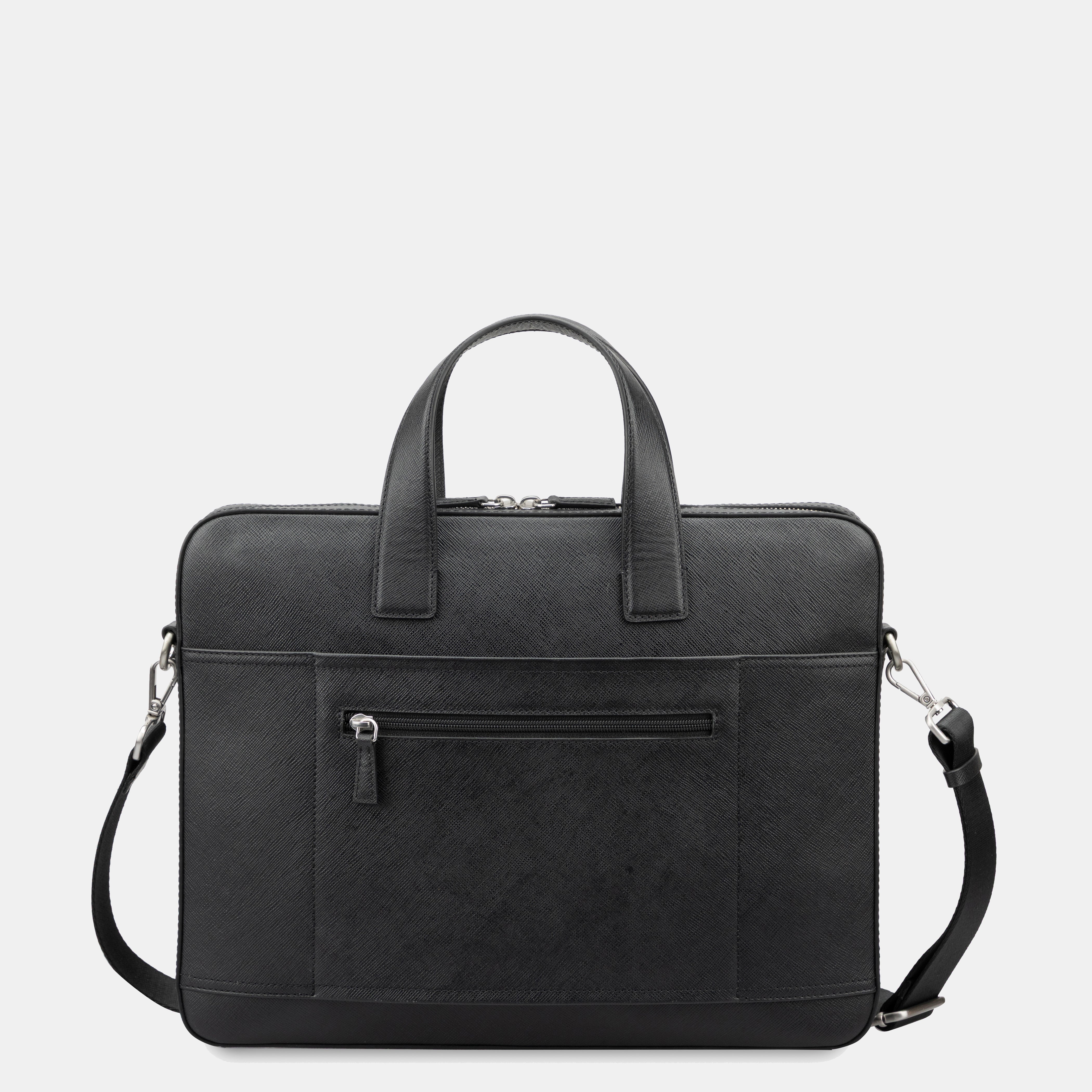 Saffiano Laptop Bag#Color_Black