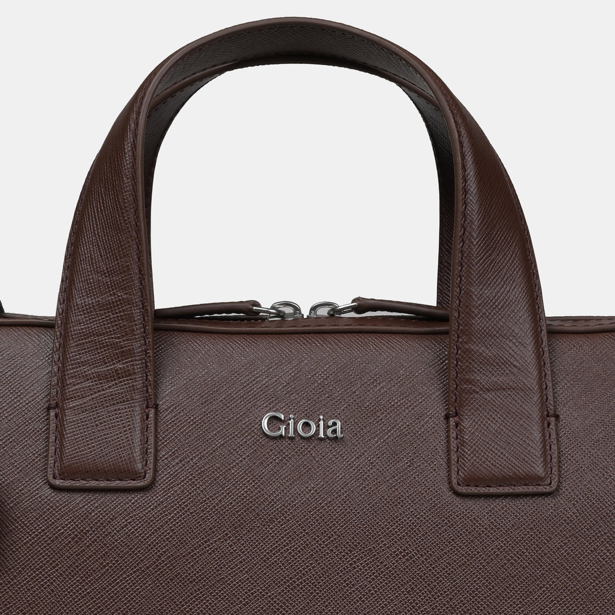 Saffiano Leather Laptop Bag#Color_Tan