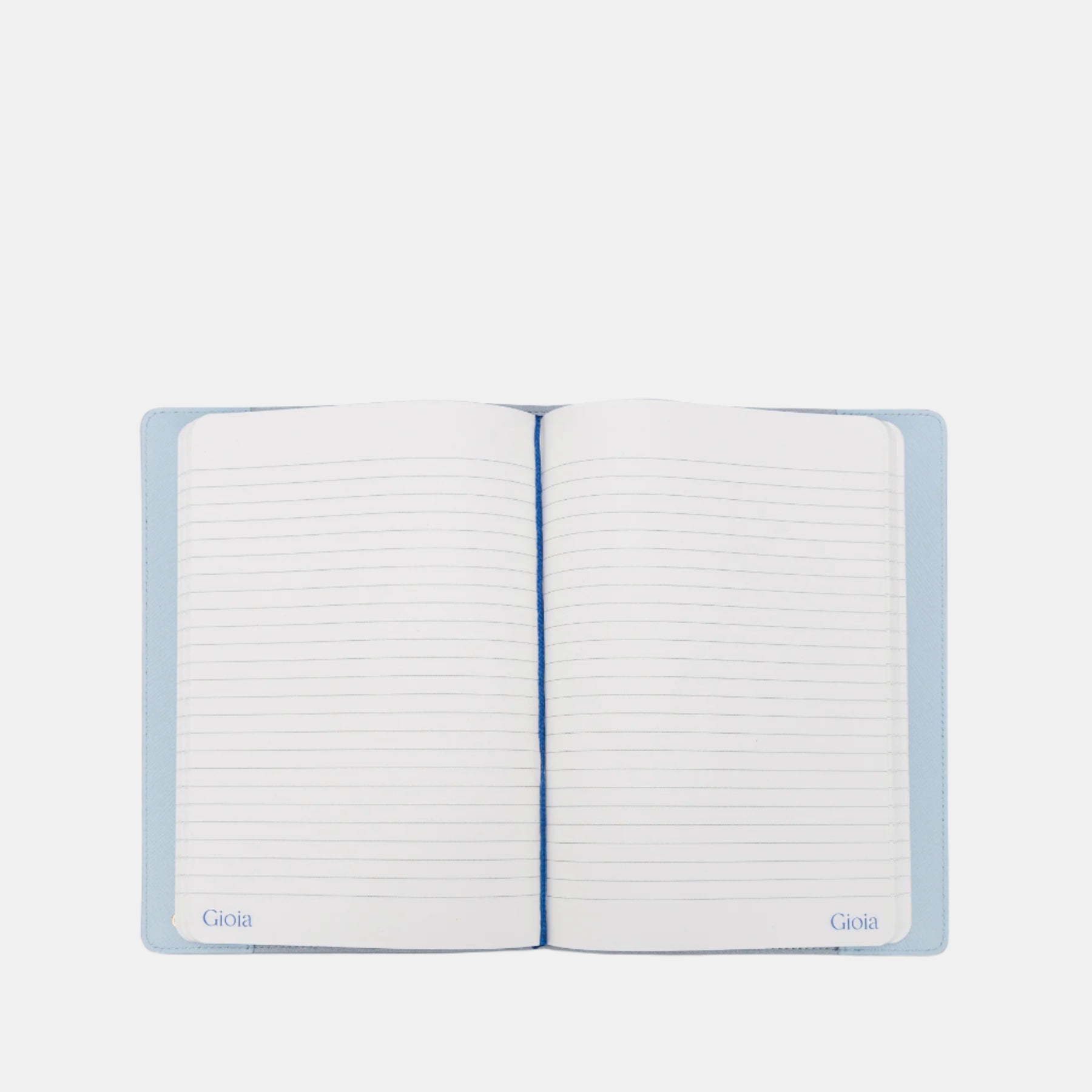 Saffiano A5 Notebook#Color_Blue