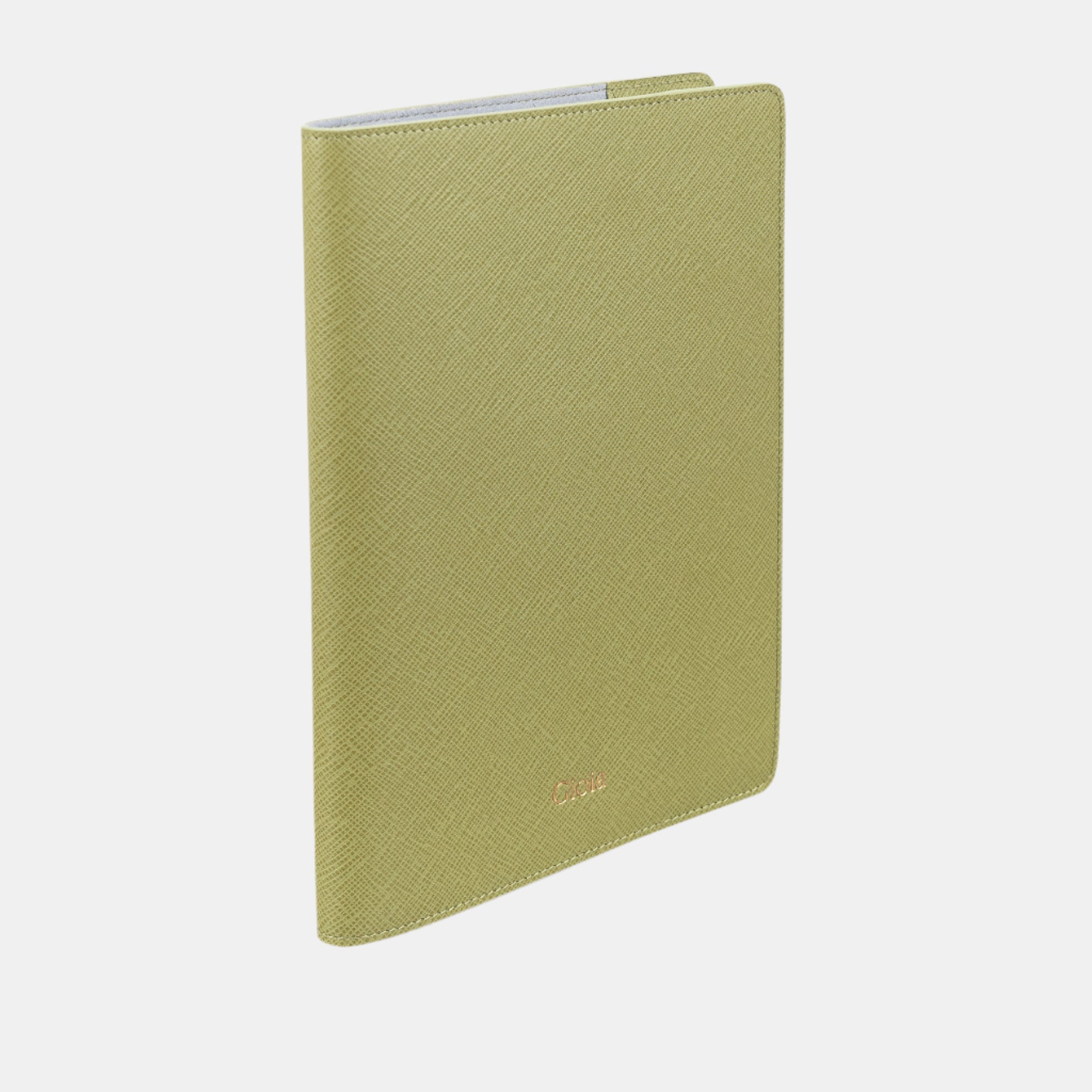 Saffiano A5 Notebook#Color_Green