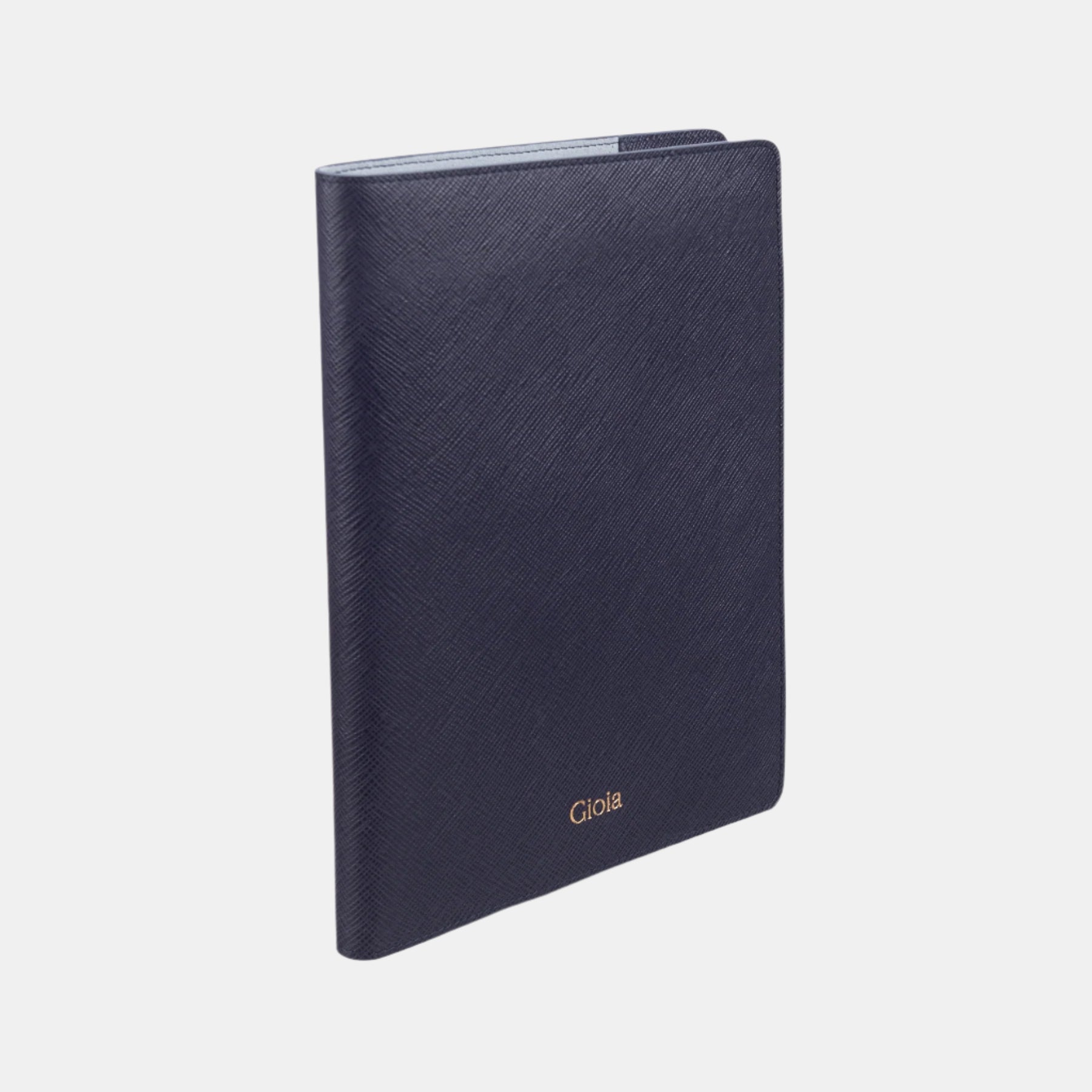 Saffiano A5 Notebook#Color_Navy