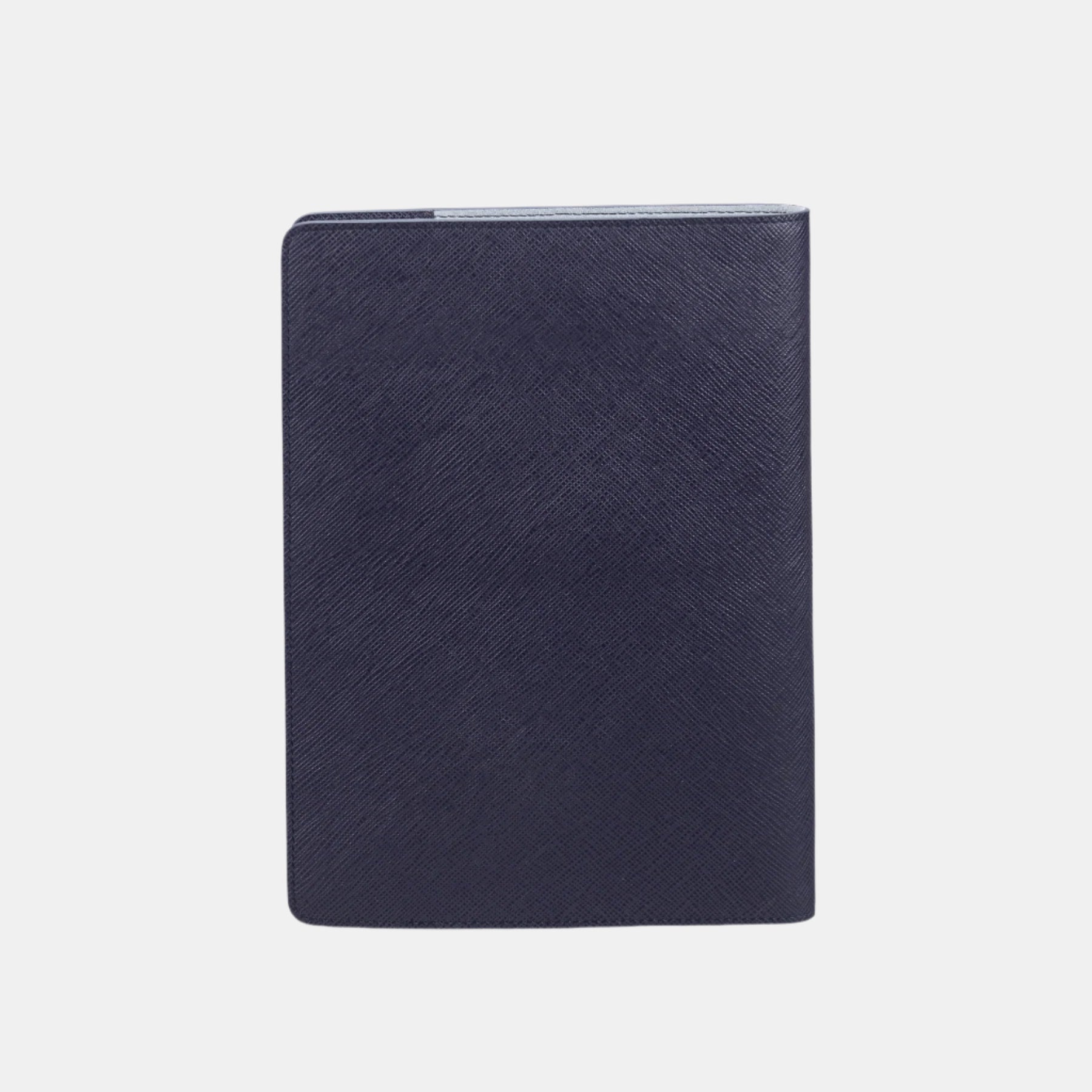 Saffiano A5 Notebook#Color_Navy