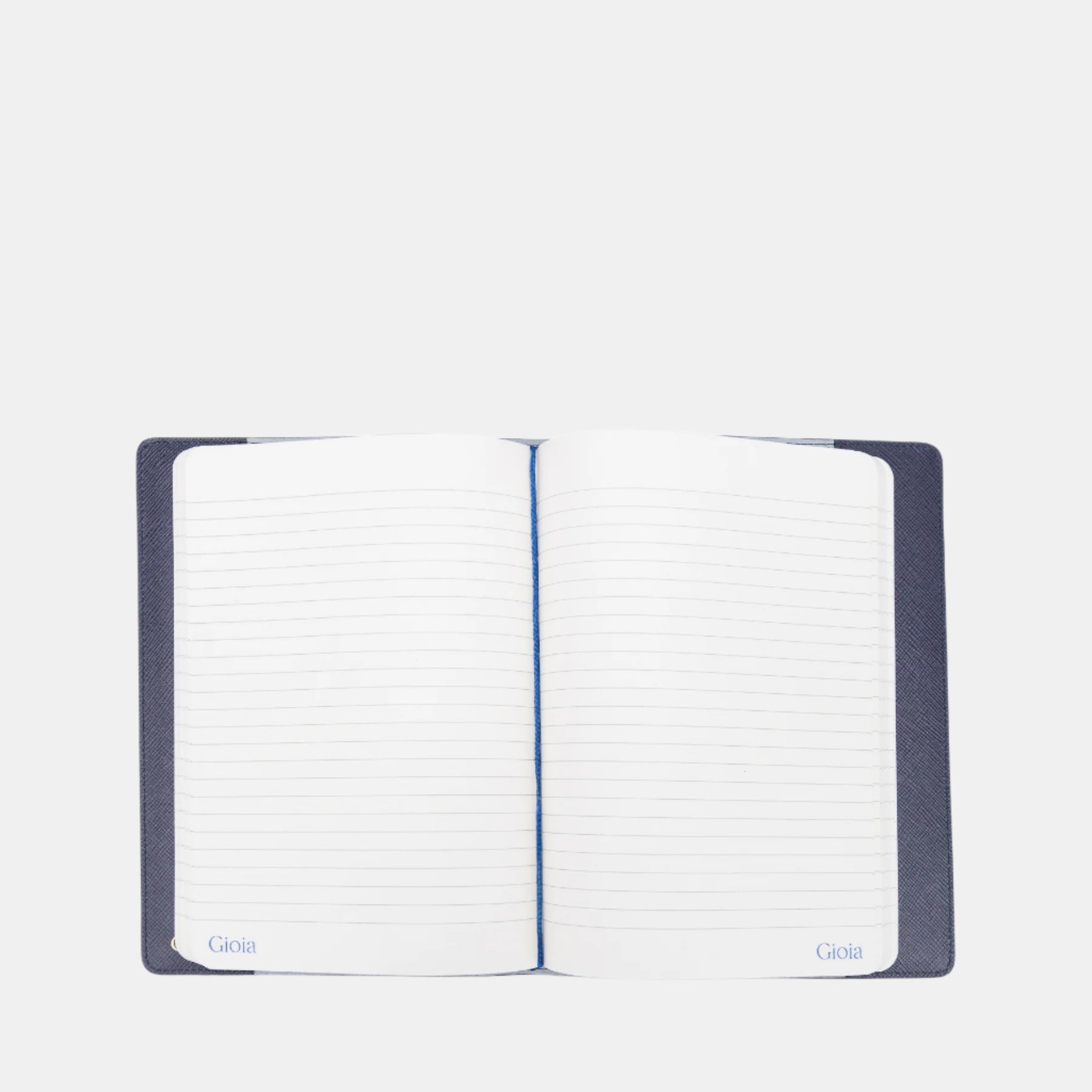 Saffiano A5 Notebook#Color_Navy