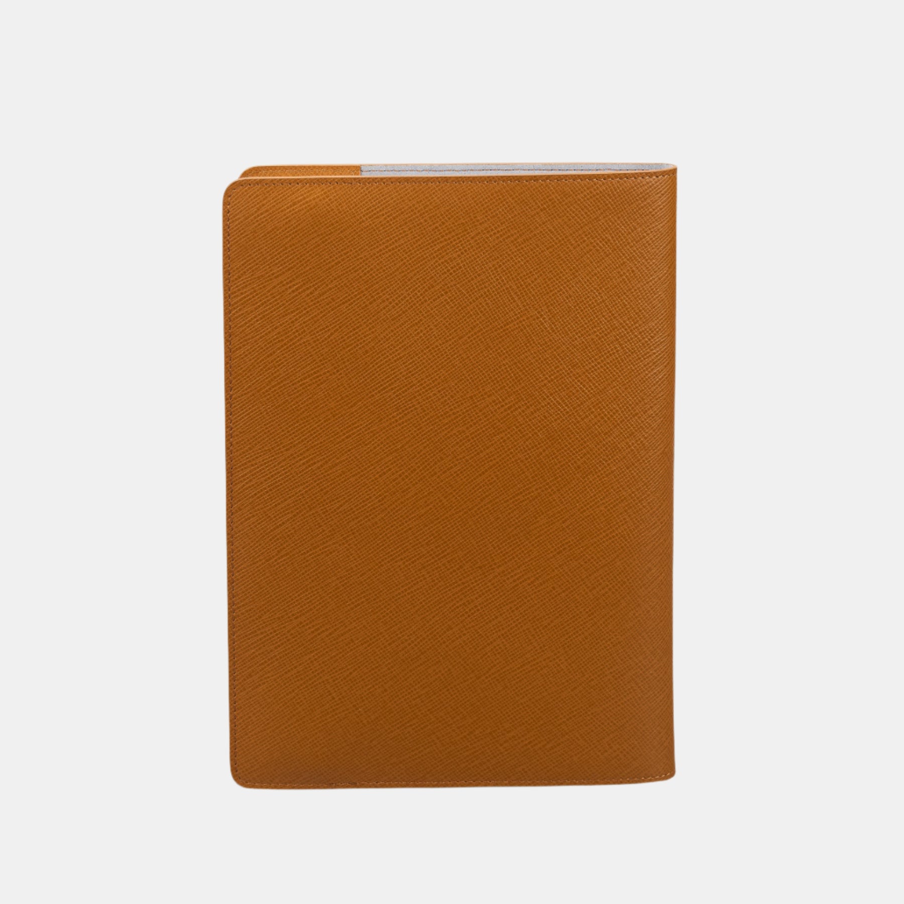 Saffiano A5 Notebook#Color_Tan
