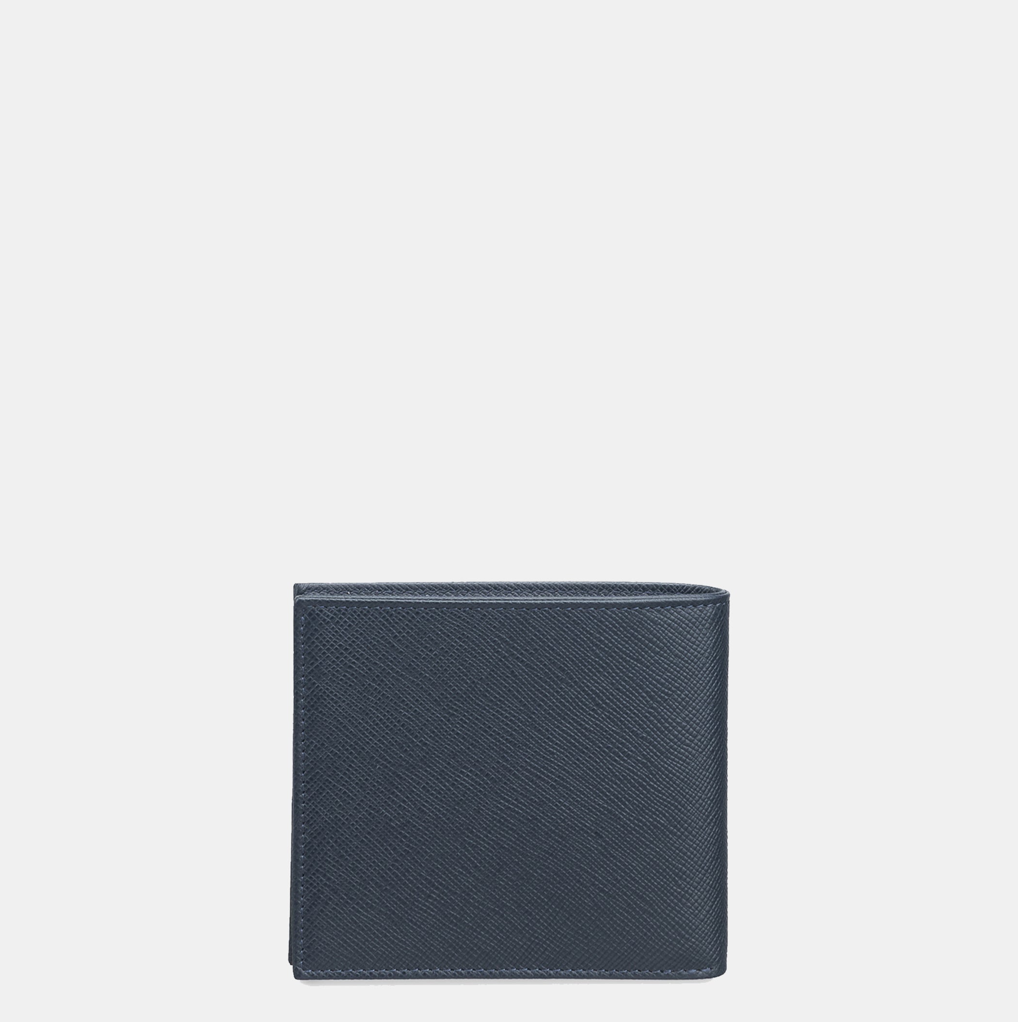 Saffiano Bifold Wallet#Color_Navy
