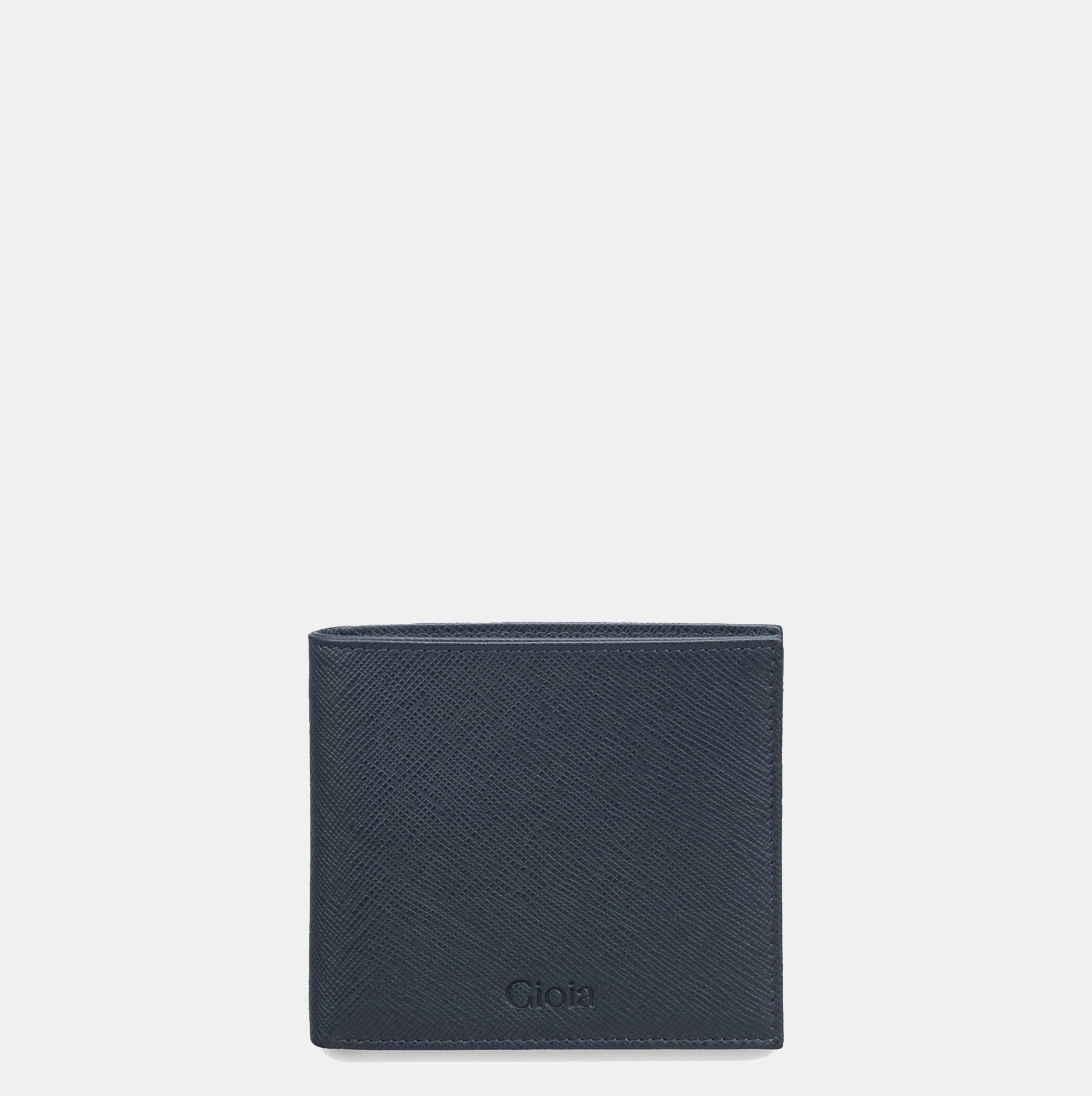 Saffiano Bifold Wallet#Color_Navy