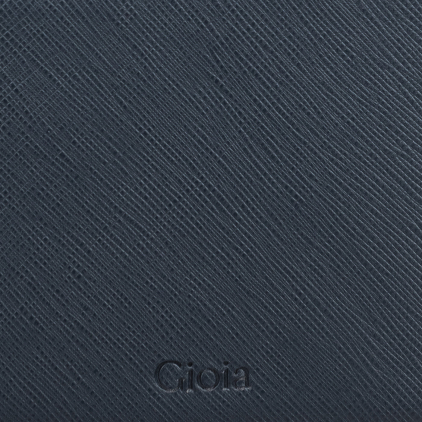 Saffiano Bifold Wallet with Coin Case#Color_Navy