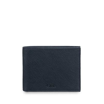Saffiano Bifold Wallet with Coin Case