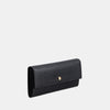 Saffiano Flapover Clutch