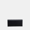 Saffiano Flapover Clutch
