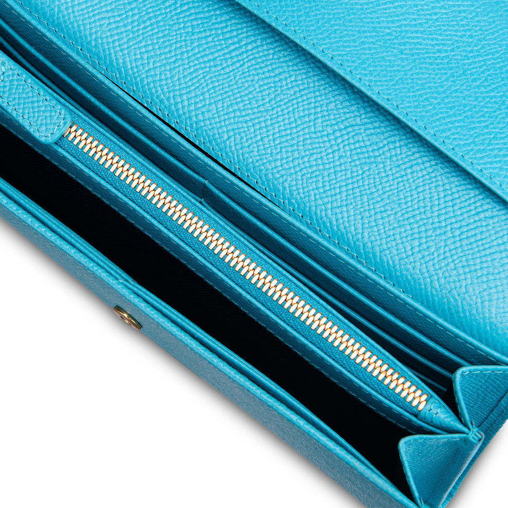 Saffiano Flapover Clutch