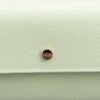 Saffiano Flapover Clutch
