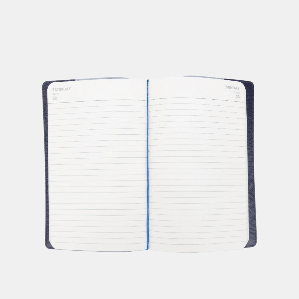 Saffiano Daily Planner 2026