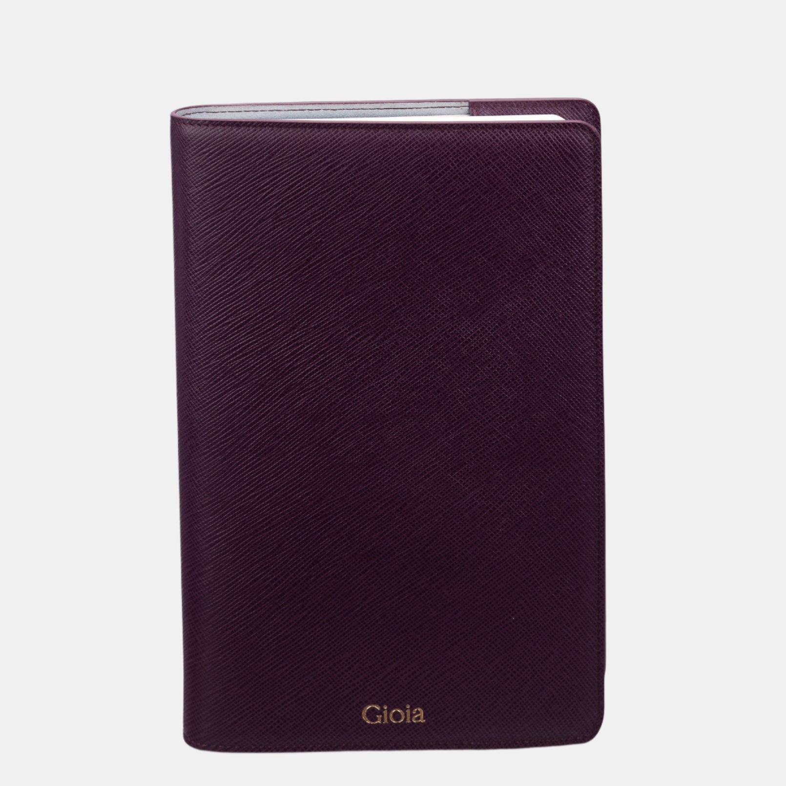 Saffiano Daily Planner 2026#Color_Plum