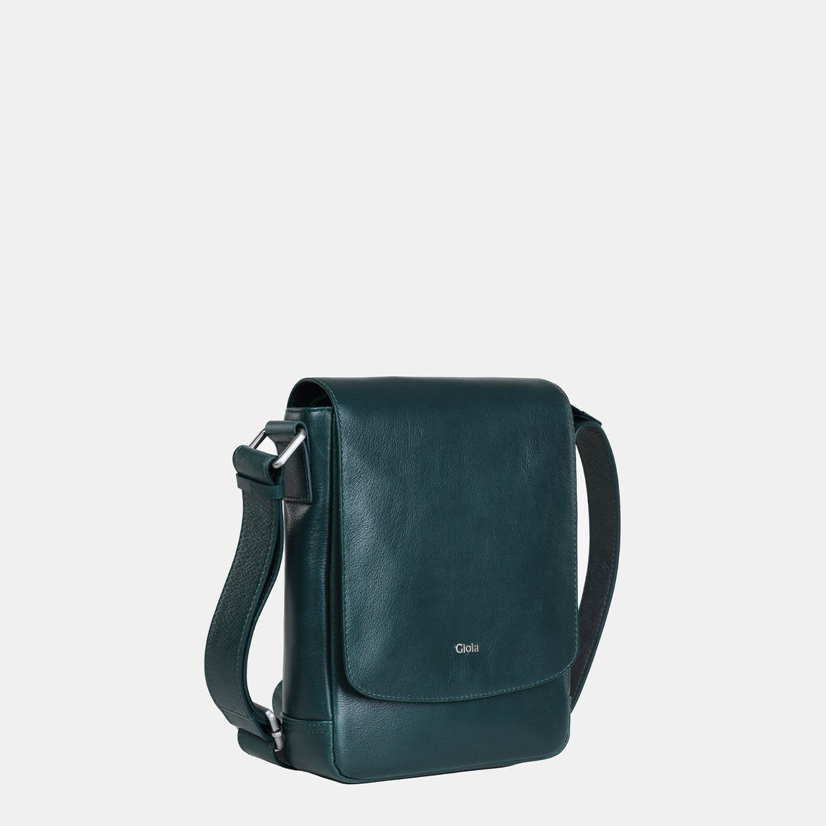 Sergio Small Leather Crossbody Bag#Color_Green