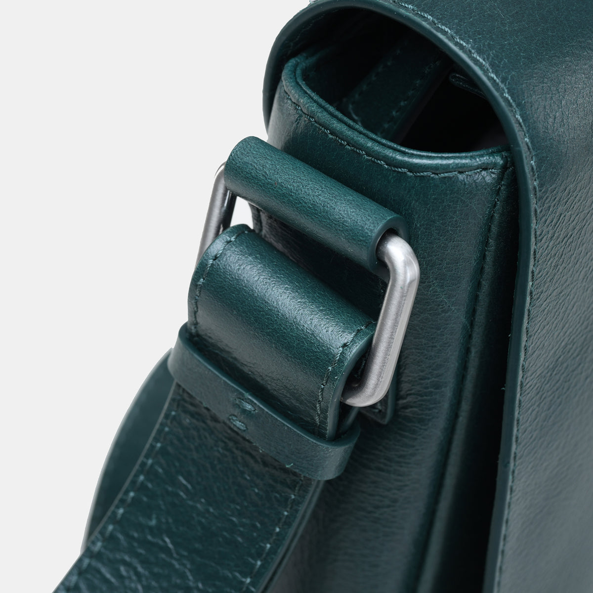Sergio Small Leather Crossbody Bag#Color_Green