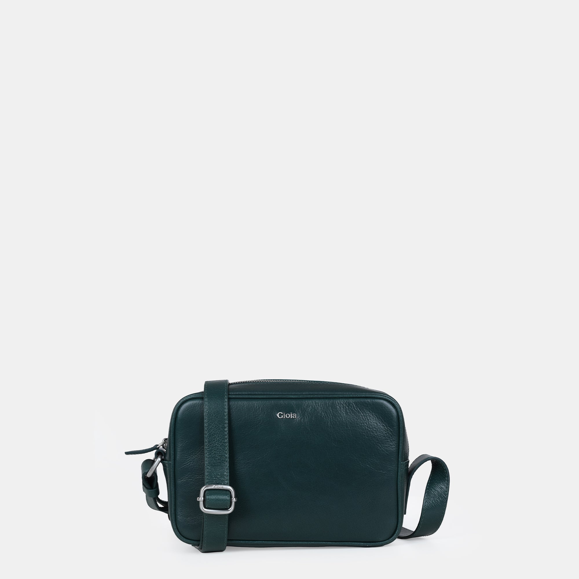 Sergio Leather  Crossbody Bag#Color_Green