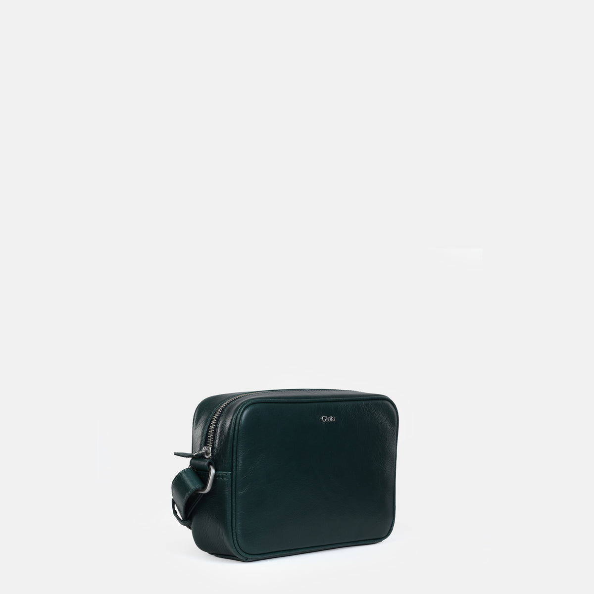 Sergio Leather  Crossbody Bag#Color_Green