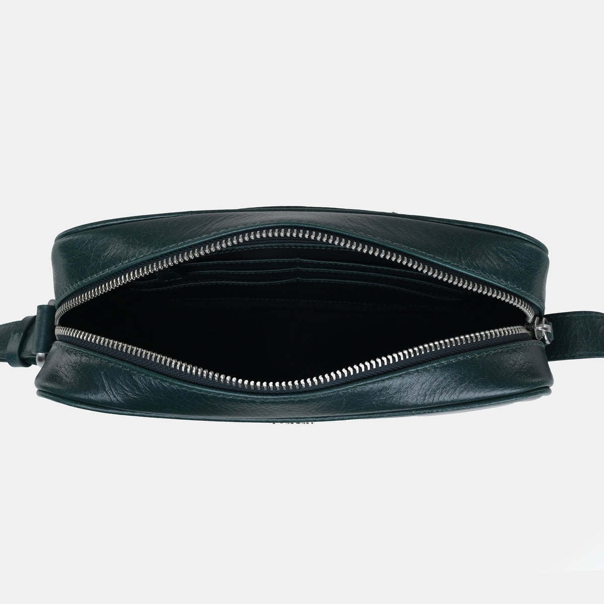 Sergio Leather  Crossbody Bag#Color_Green