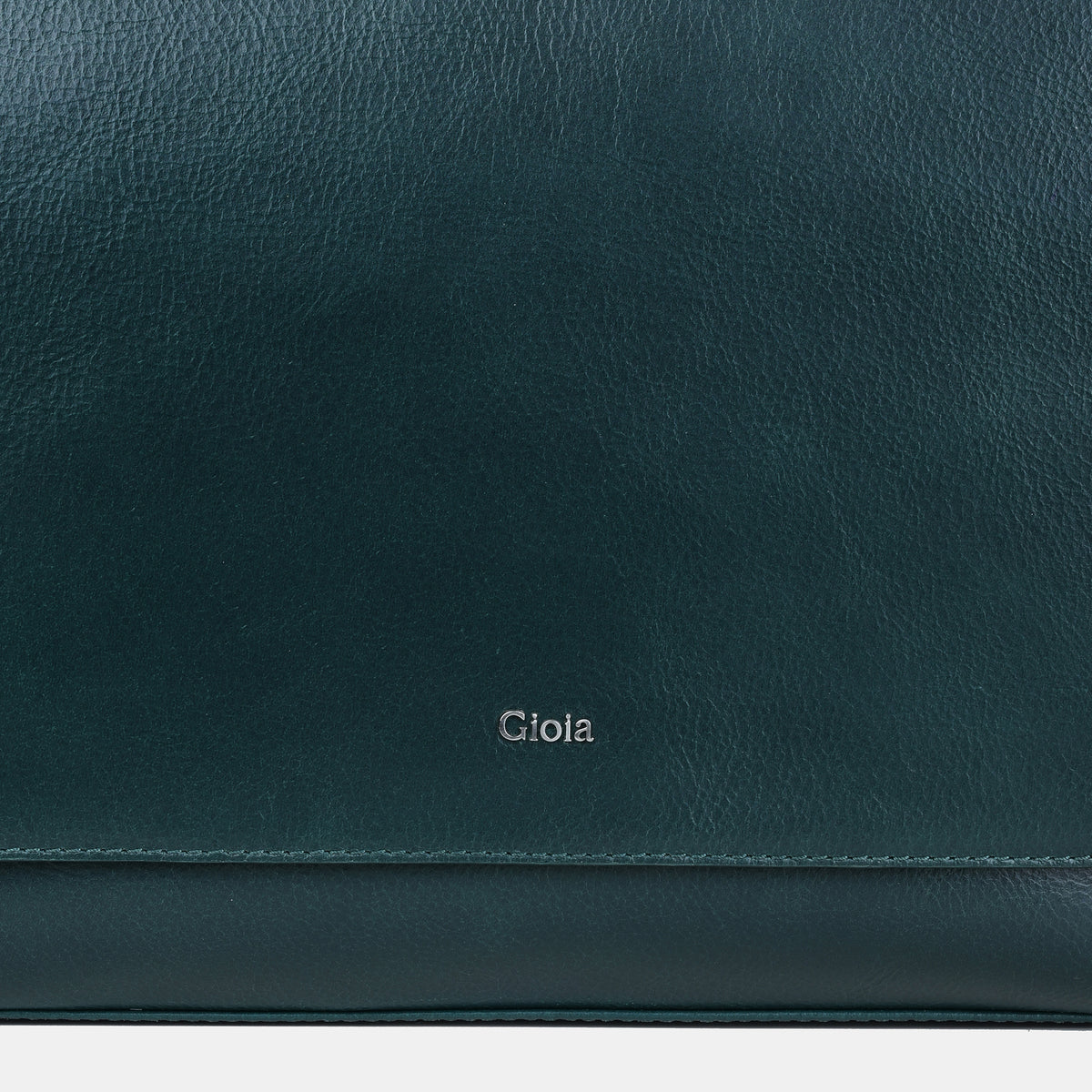 Sergio Leather Messenger Bag#Color_Green