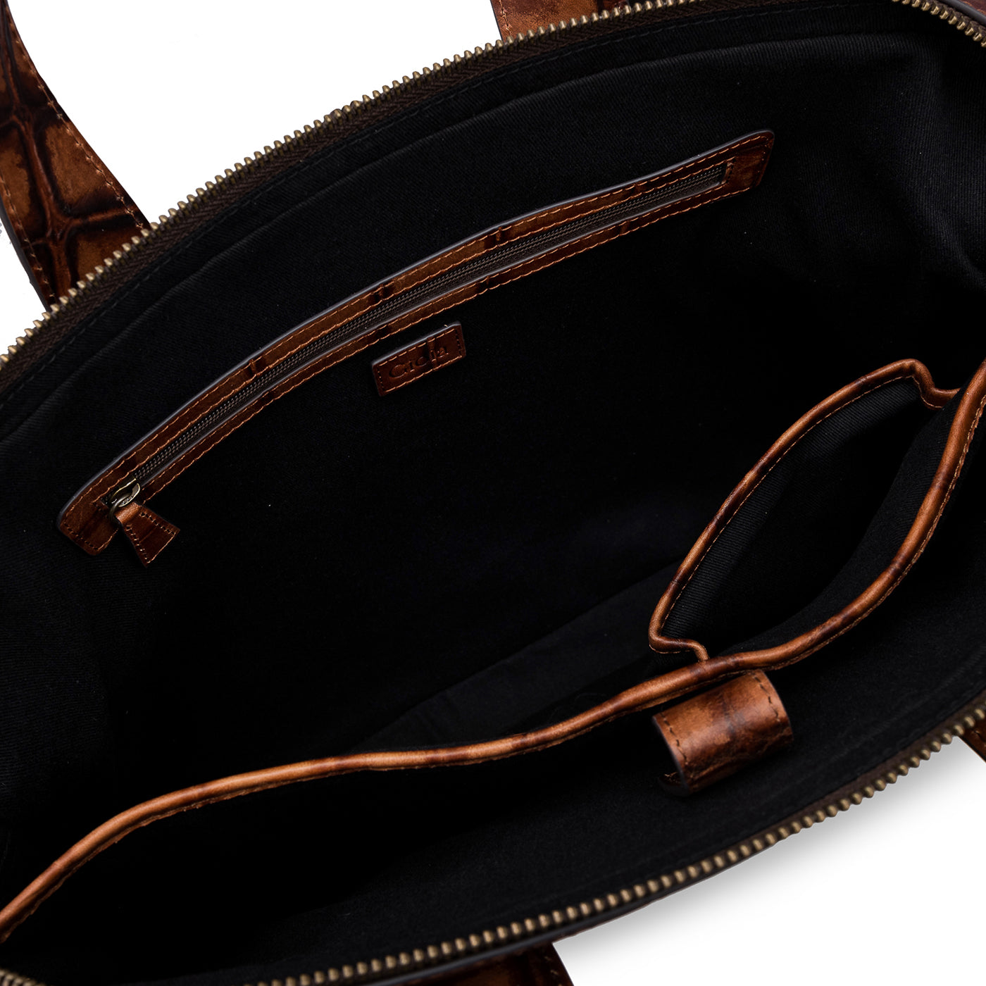 Spalle Coco Laptop Bag#Color_Brown