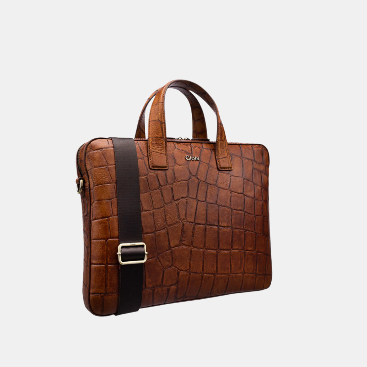 Spalle Coco Laptop Bag#Color_Tan