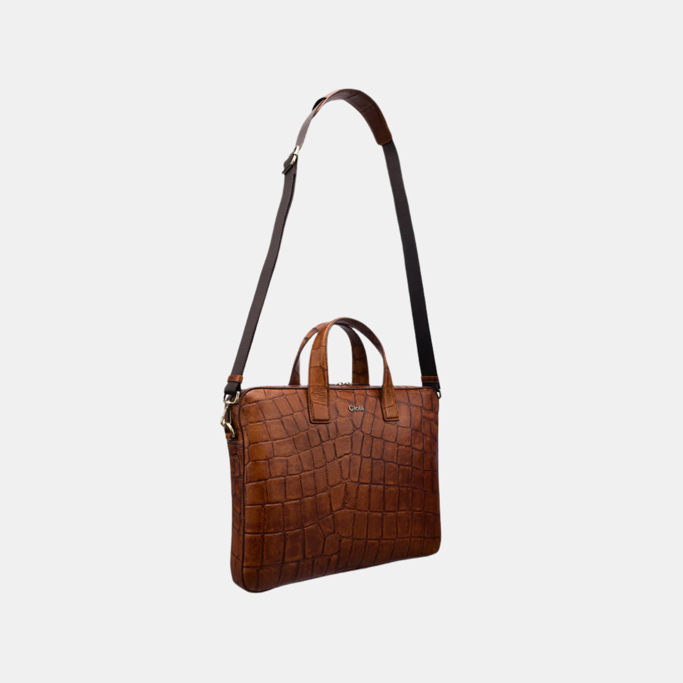 Spalle Coco Laptop Bag#Color_Tan