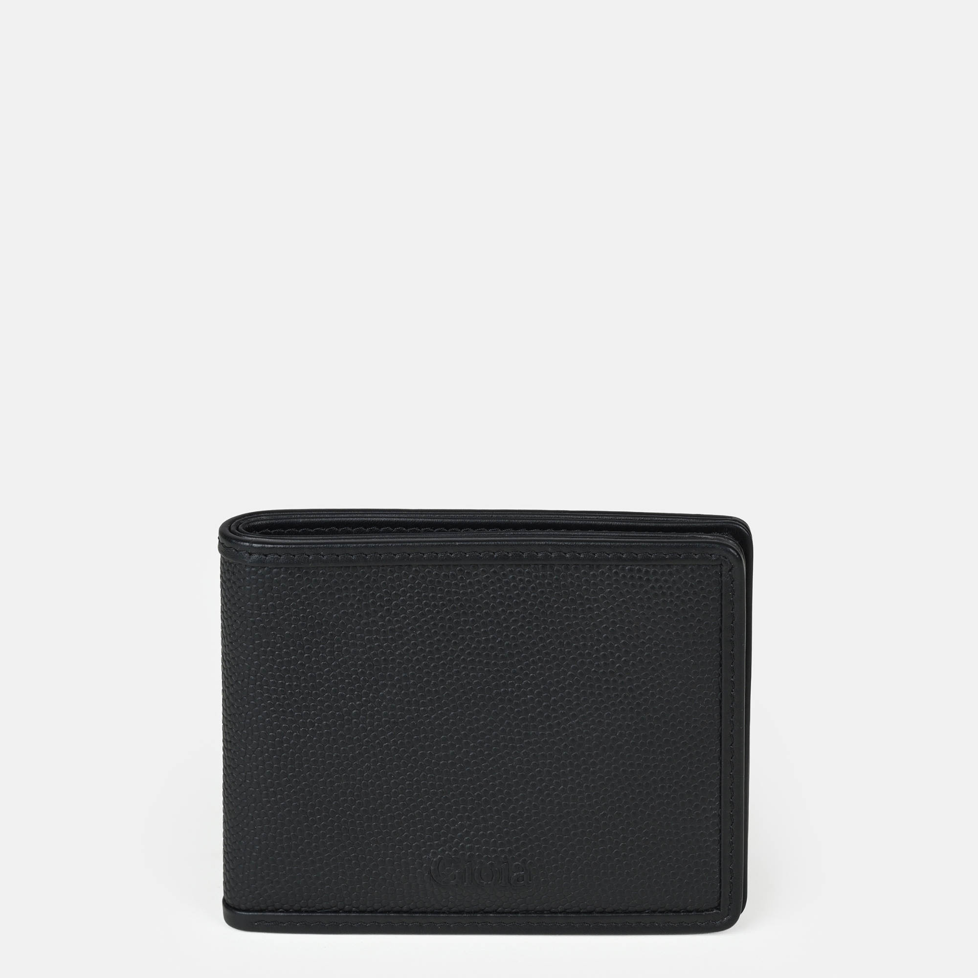 Enzo Mini Bifold Wallet 6cc -Black