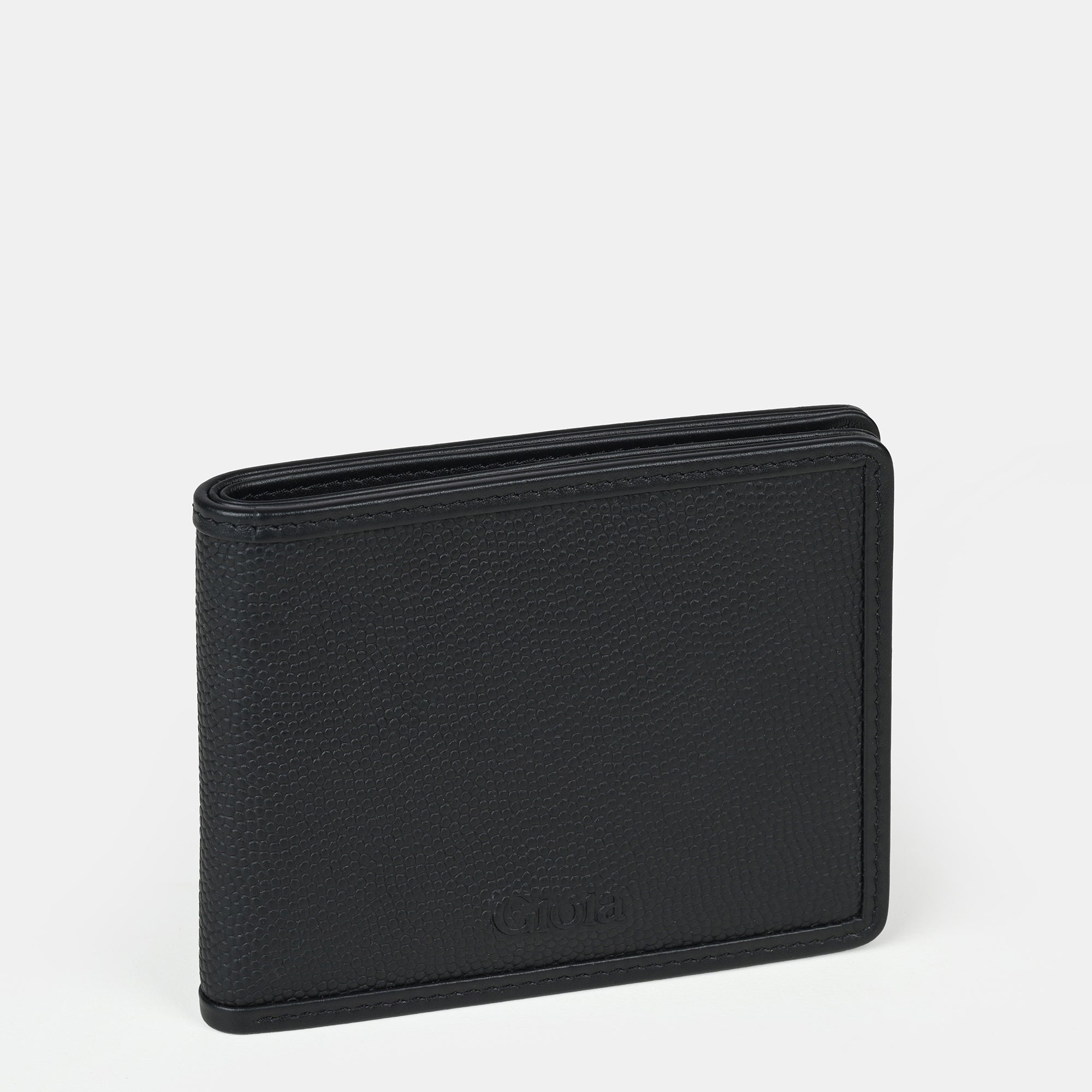 Italian Textured Mini Bifold Wallet 6cc