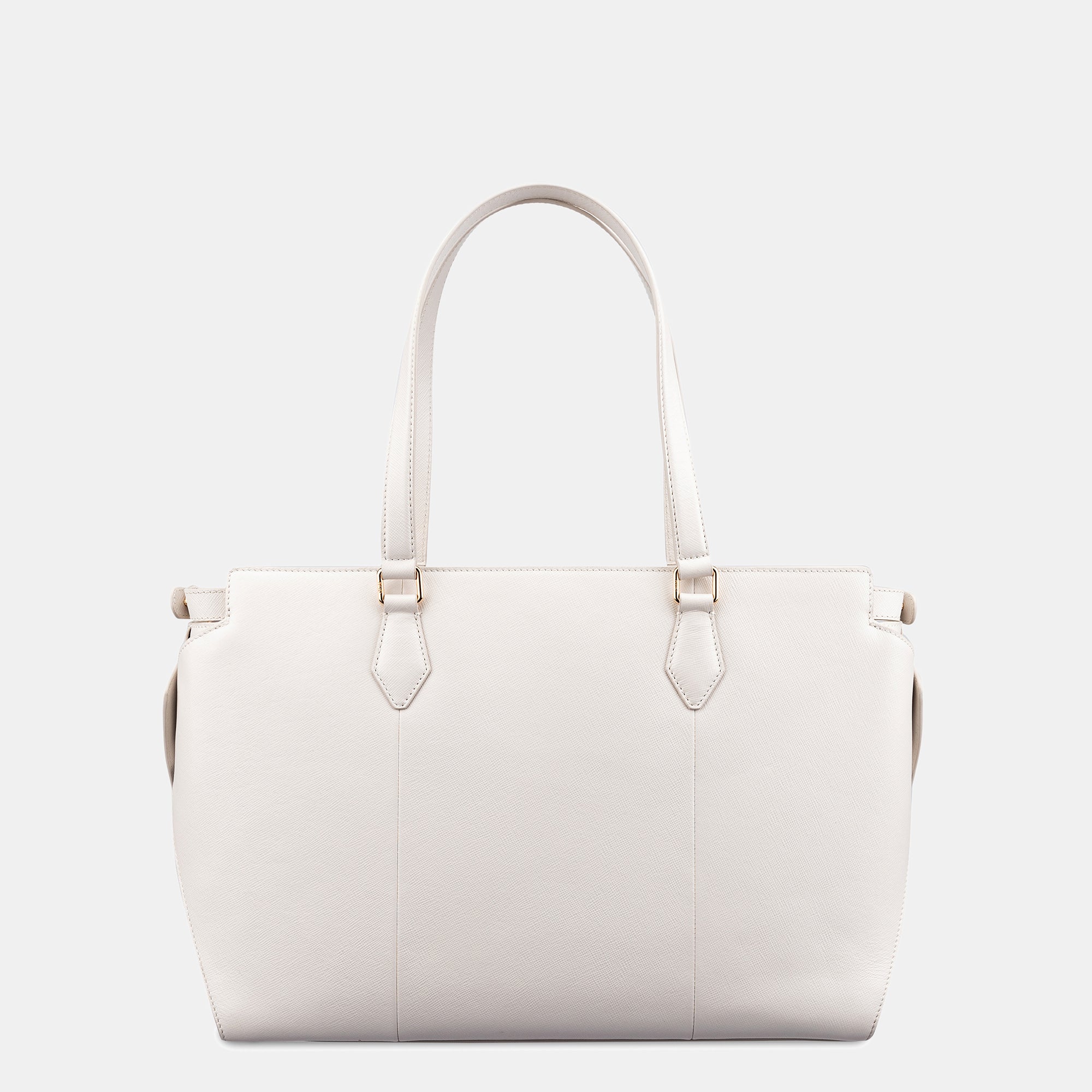 Valeria Grande Tote#Color_White