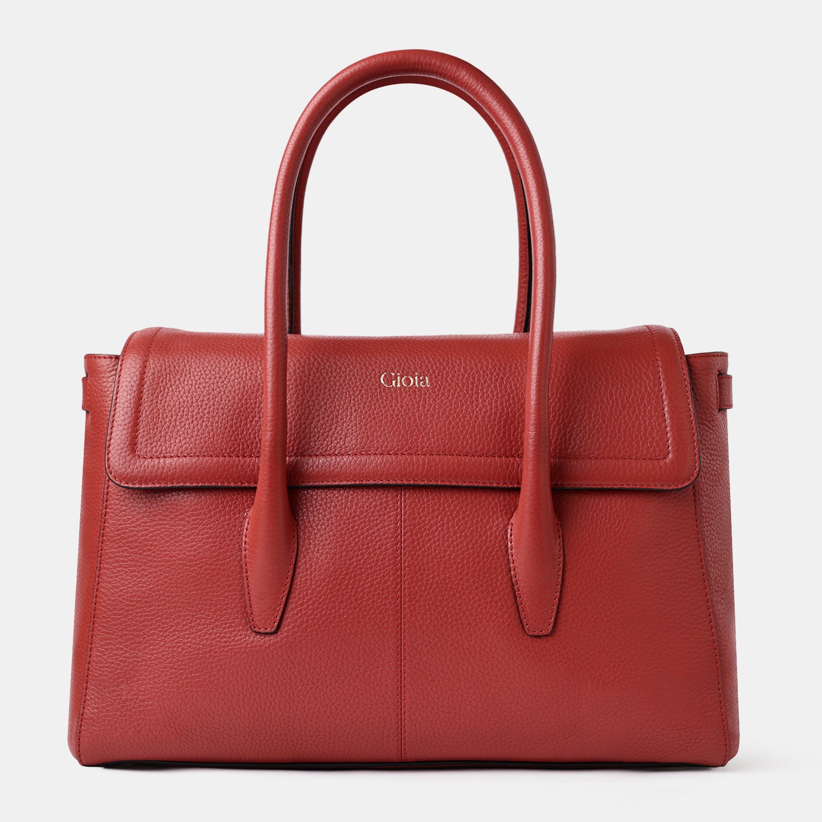 Anna Flapover Tote#Color_Red
