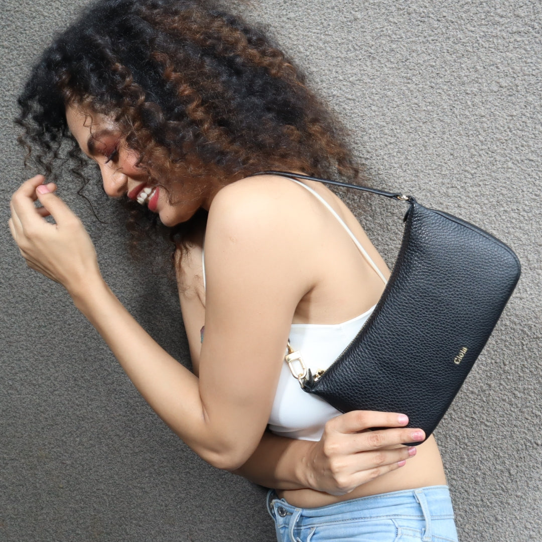 Rosa Mini Bag#Color_Black