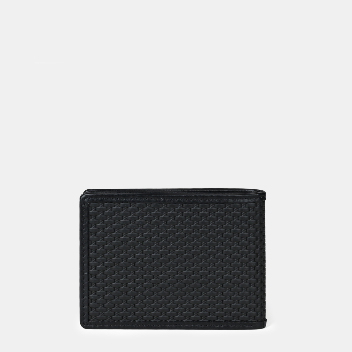 Italian Textured Leather Mini Bifold Wallet 6cc