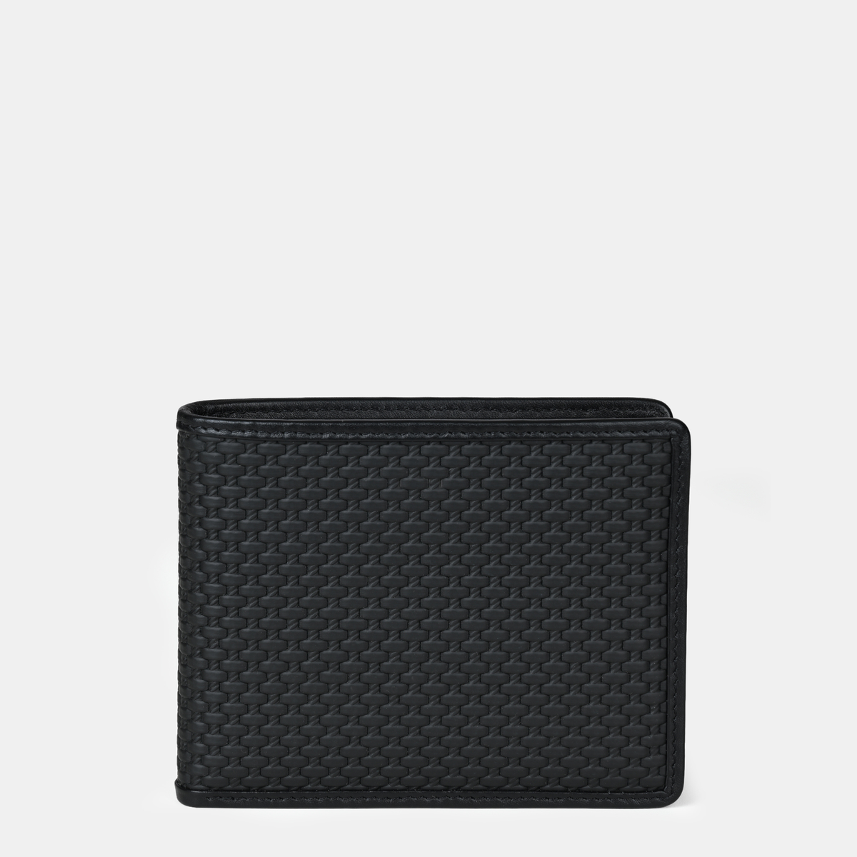 Italian Textured Leather  Bifold Wallet 10 cc with ID Insert