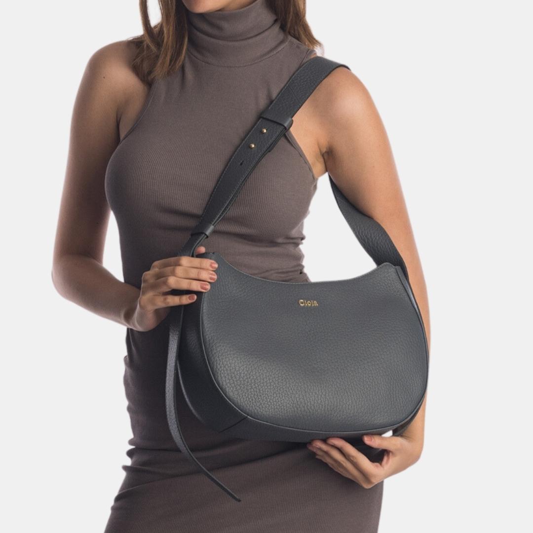 Alma Shoulder Bag#Color_Grey
