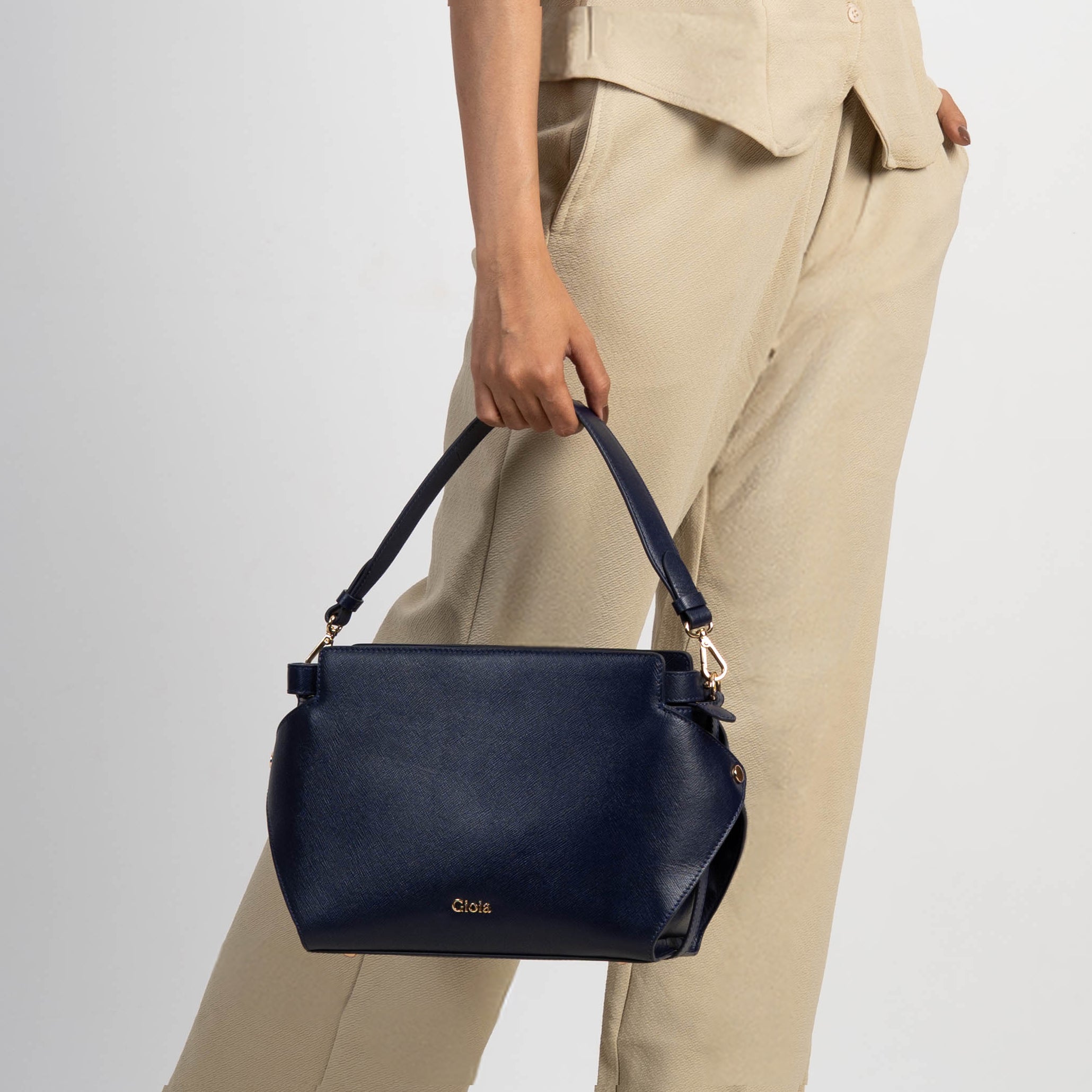 Valeria Medium Multiway Crossbody#Color_Blue