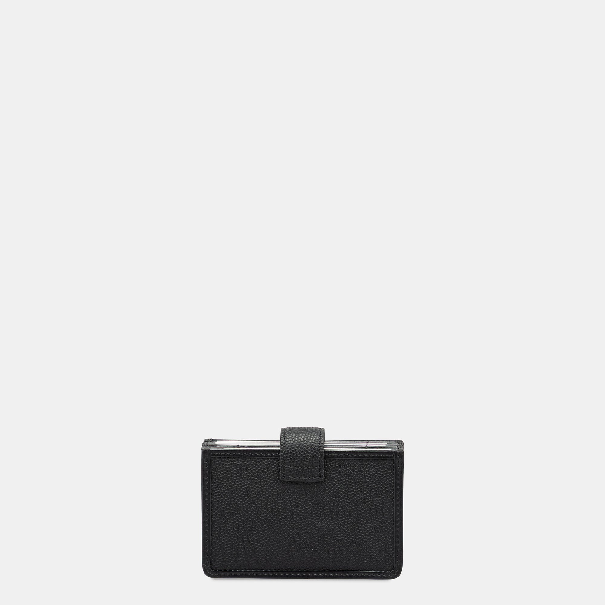 Enzo 5 Slot Card Holder#Color_Black 
