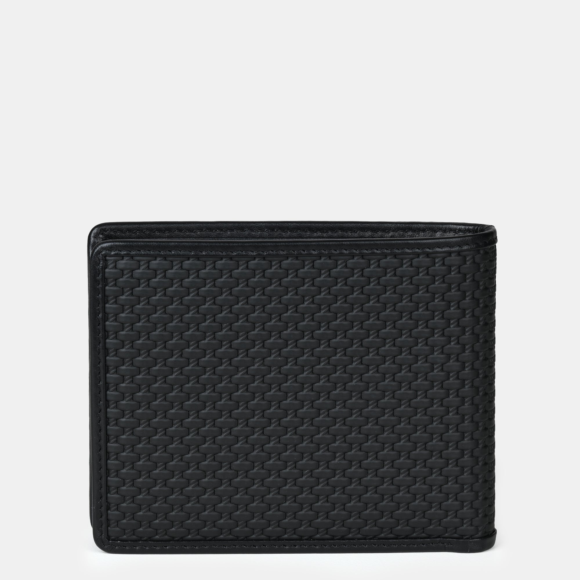 Italian Textured Leather  Bifold Wallet 10 cc with ID Insert