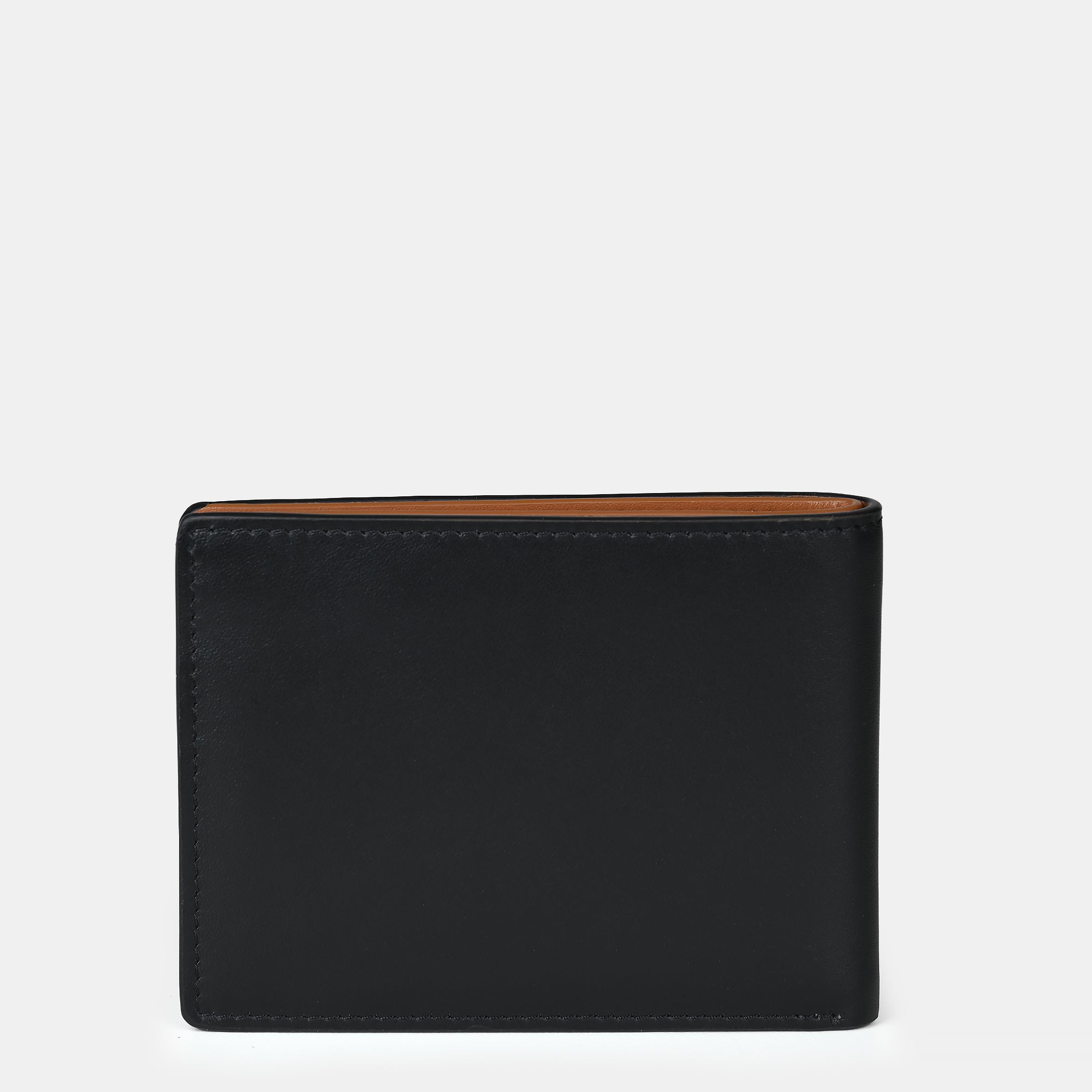 Multi-Color Mini Bifold  Wallet 6cc#Color_Black-tan