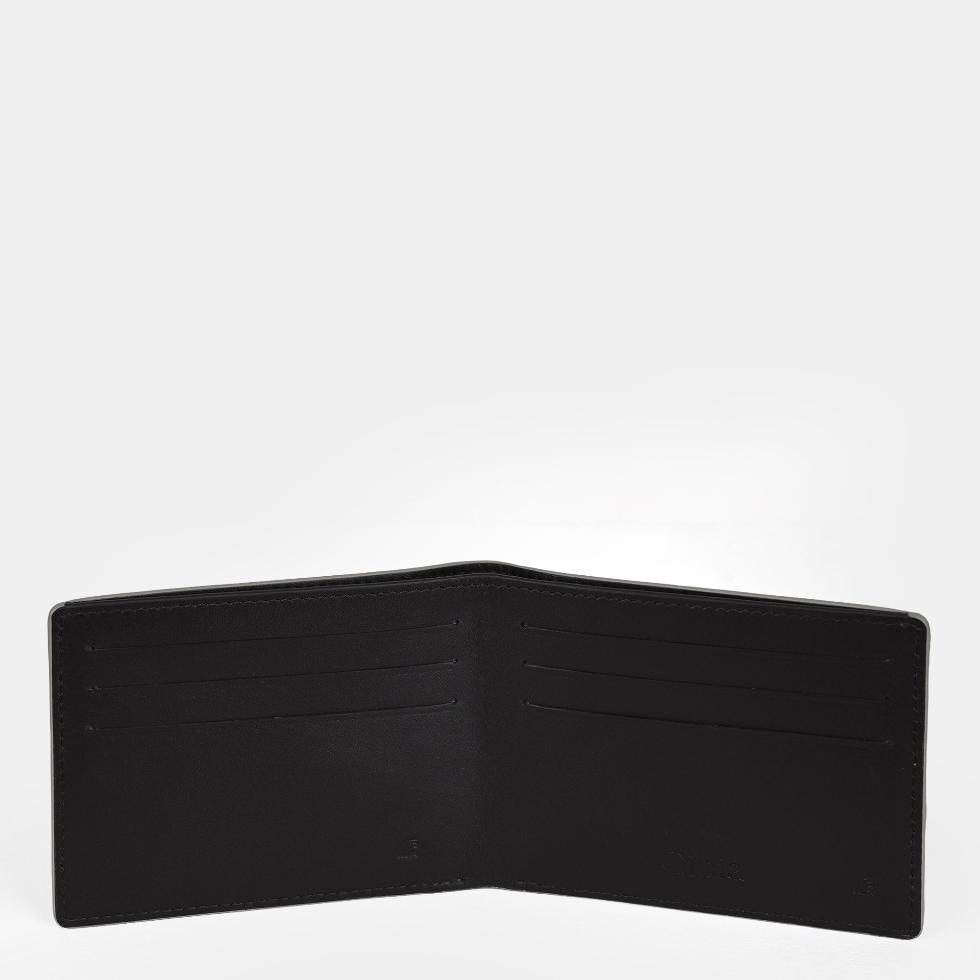 Multi-Color Mini Bifold  Wallet 6cc#Color_Cream-brown