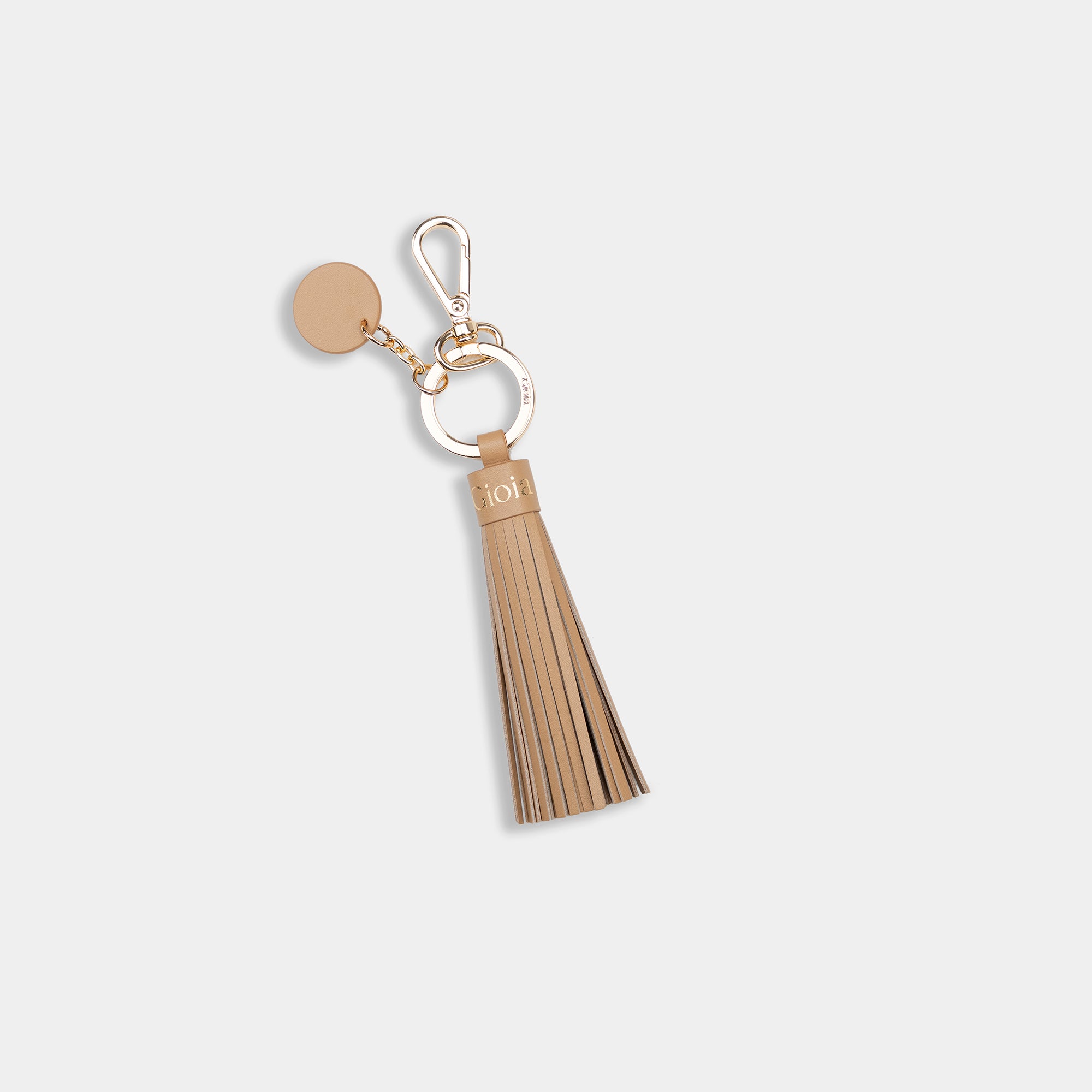 Lucy Keychain Charm#Color_Beige 