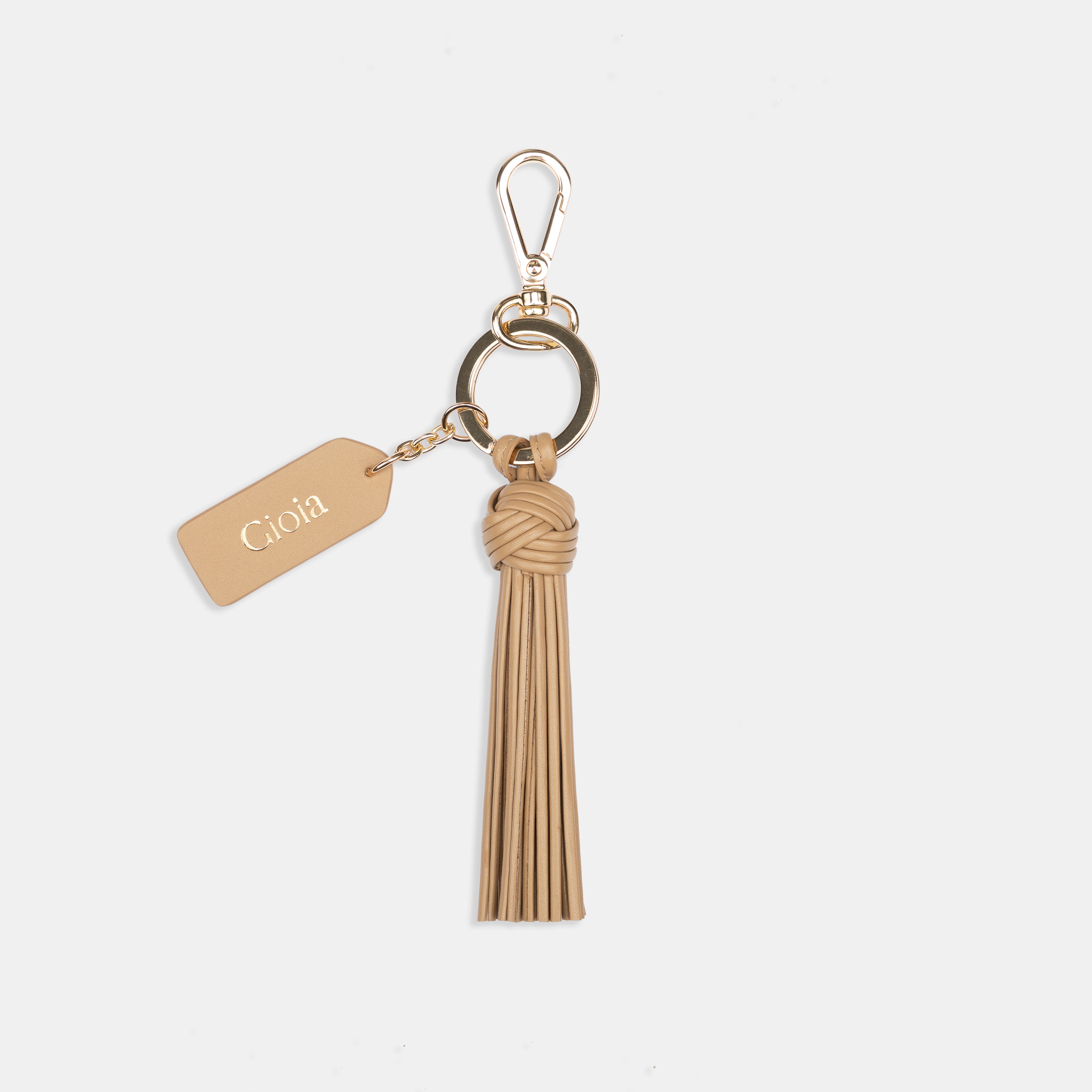Lucy Keychain Charm#Color_Beige