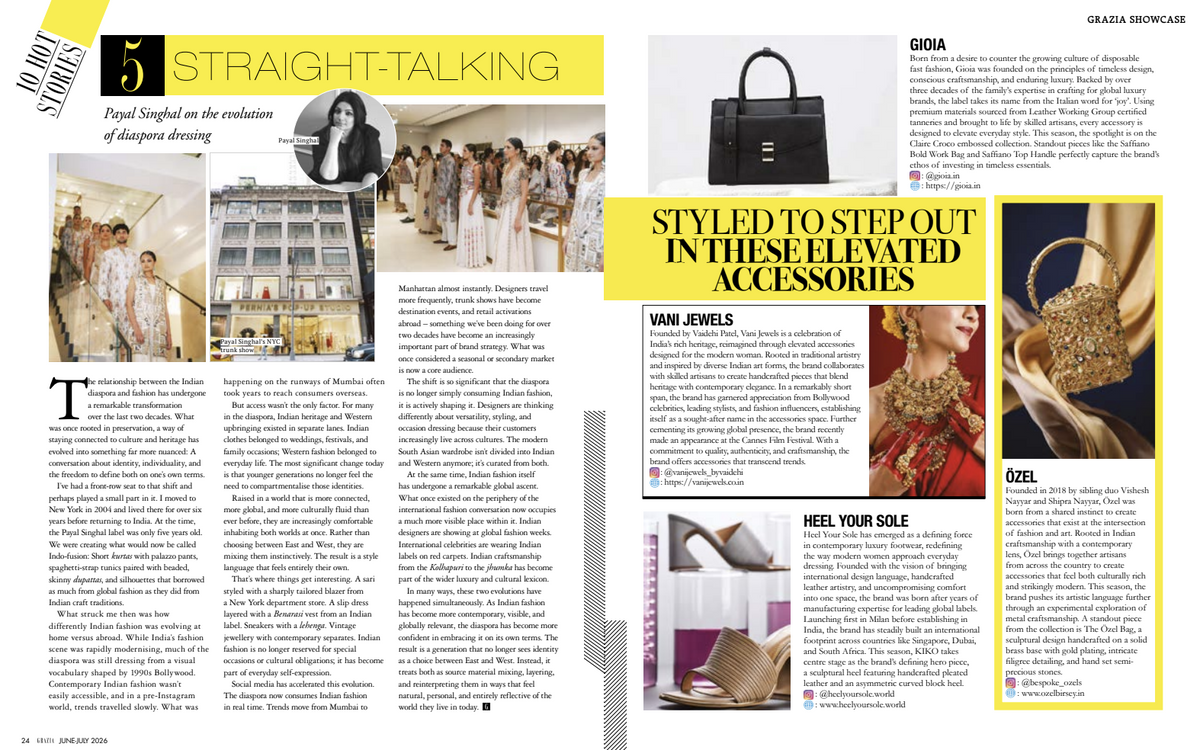 Grazia India | June–July 2026