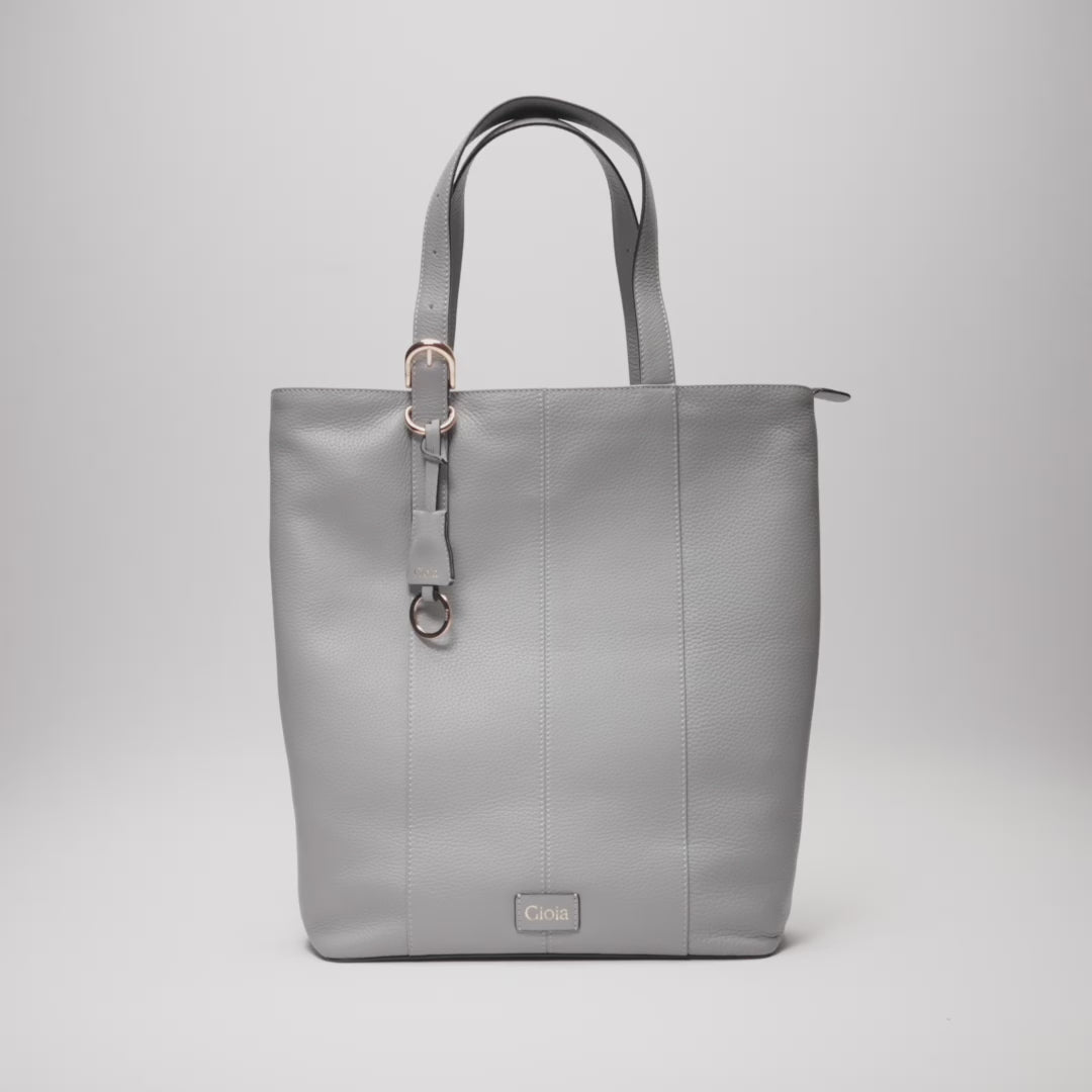 Anna top zip tote