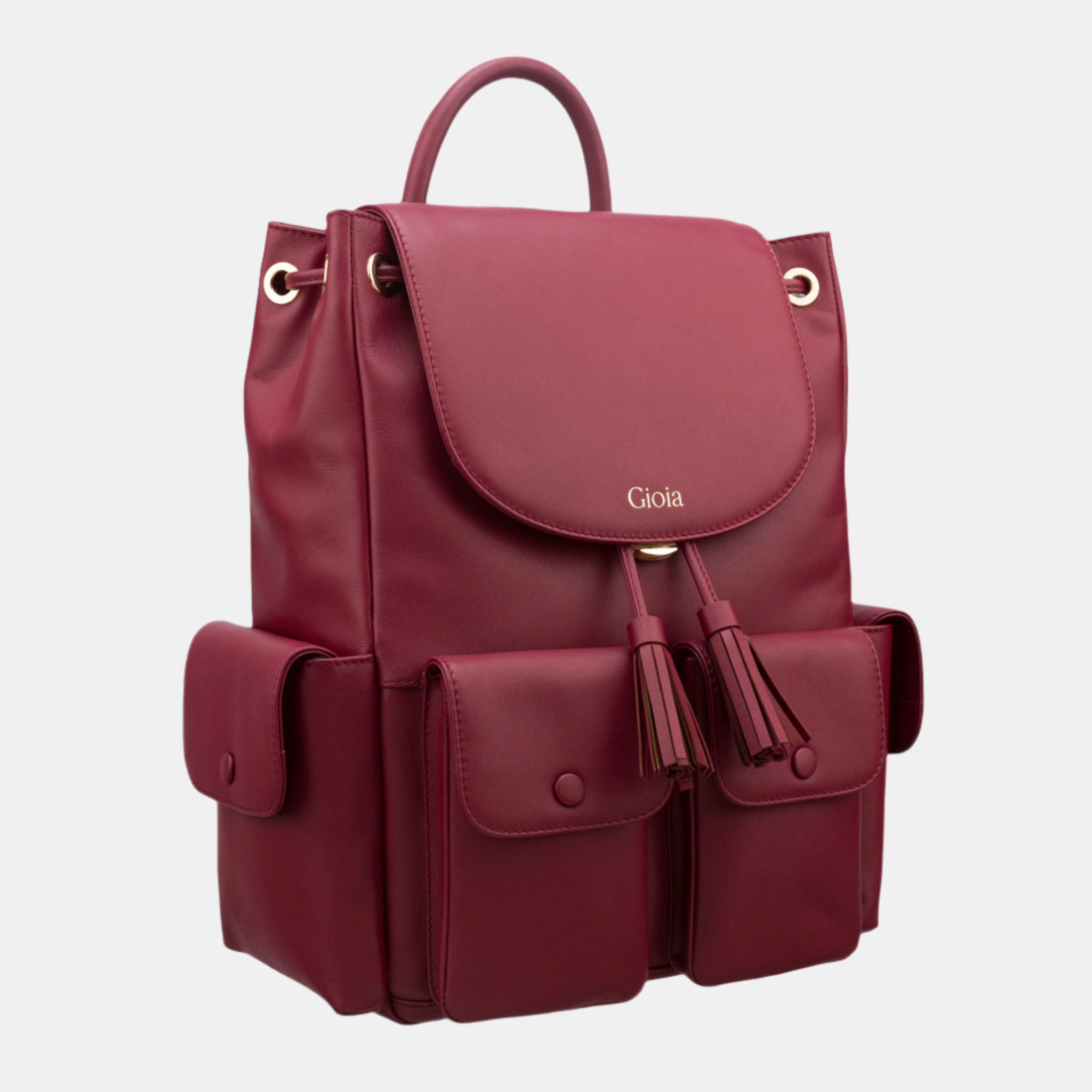 Oscar Backpack#Color_Merlot